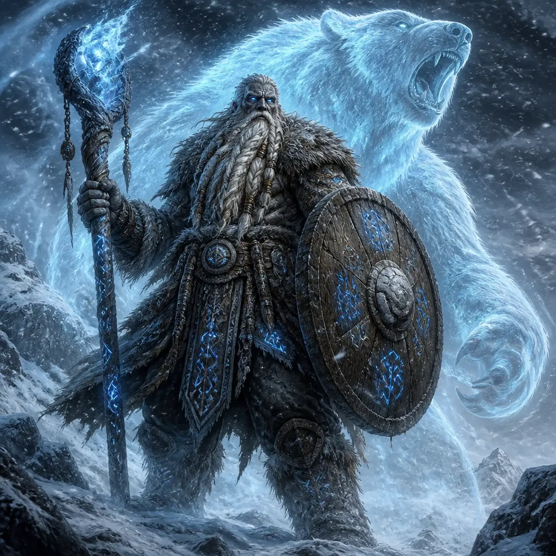 Bjorn Storm-Soul - AI-generated fantasy Character