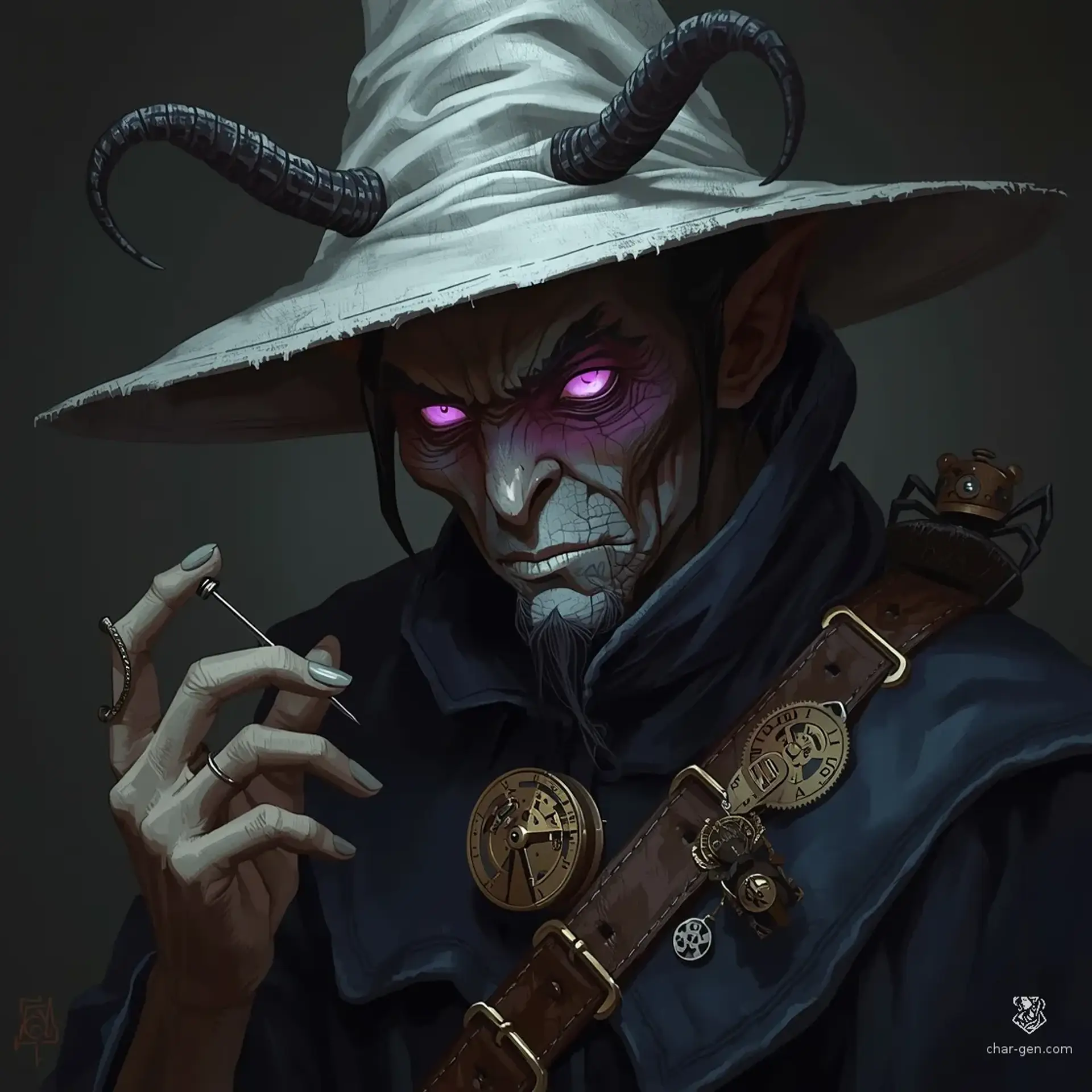 Maldrik the Usurper - AI-generated fantasy NPC