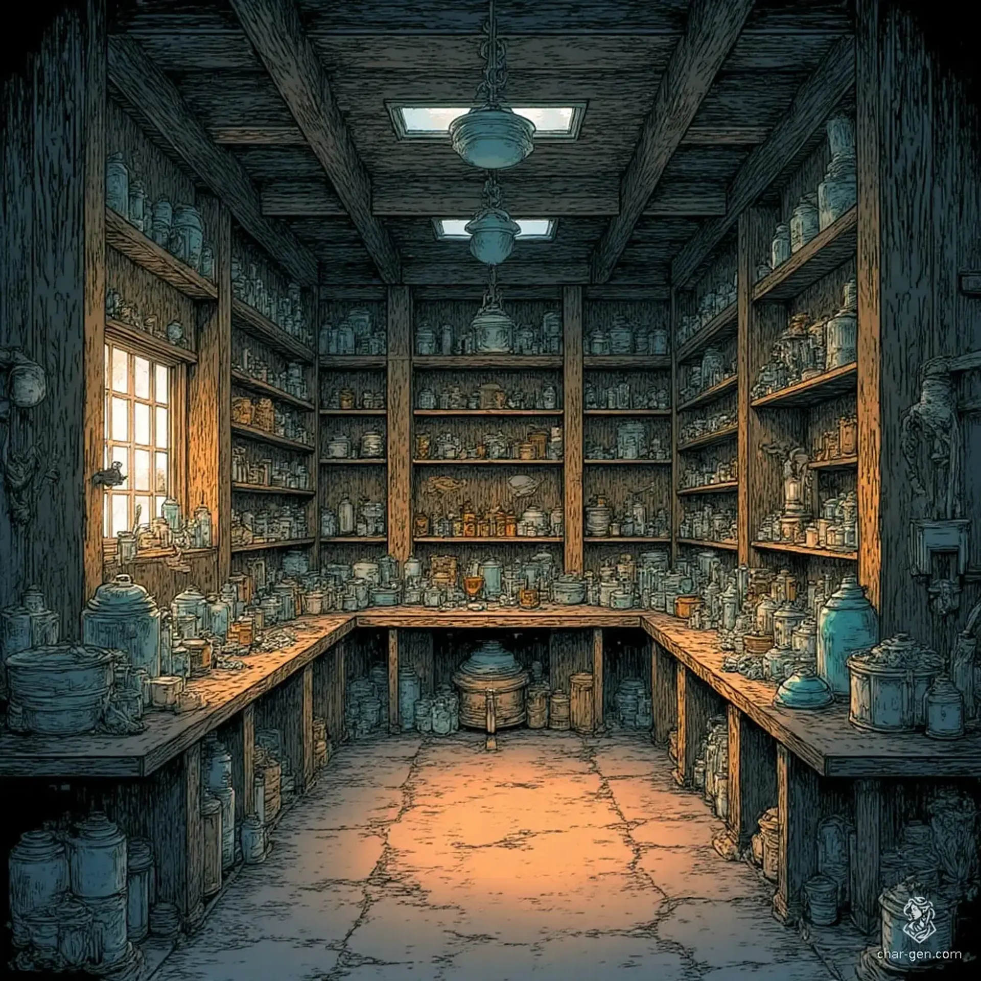 Emberforge Armaments - AI-generated fantasy Shop