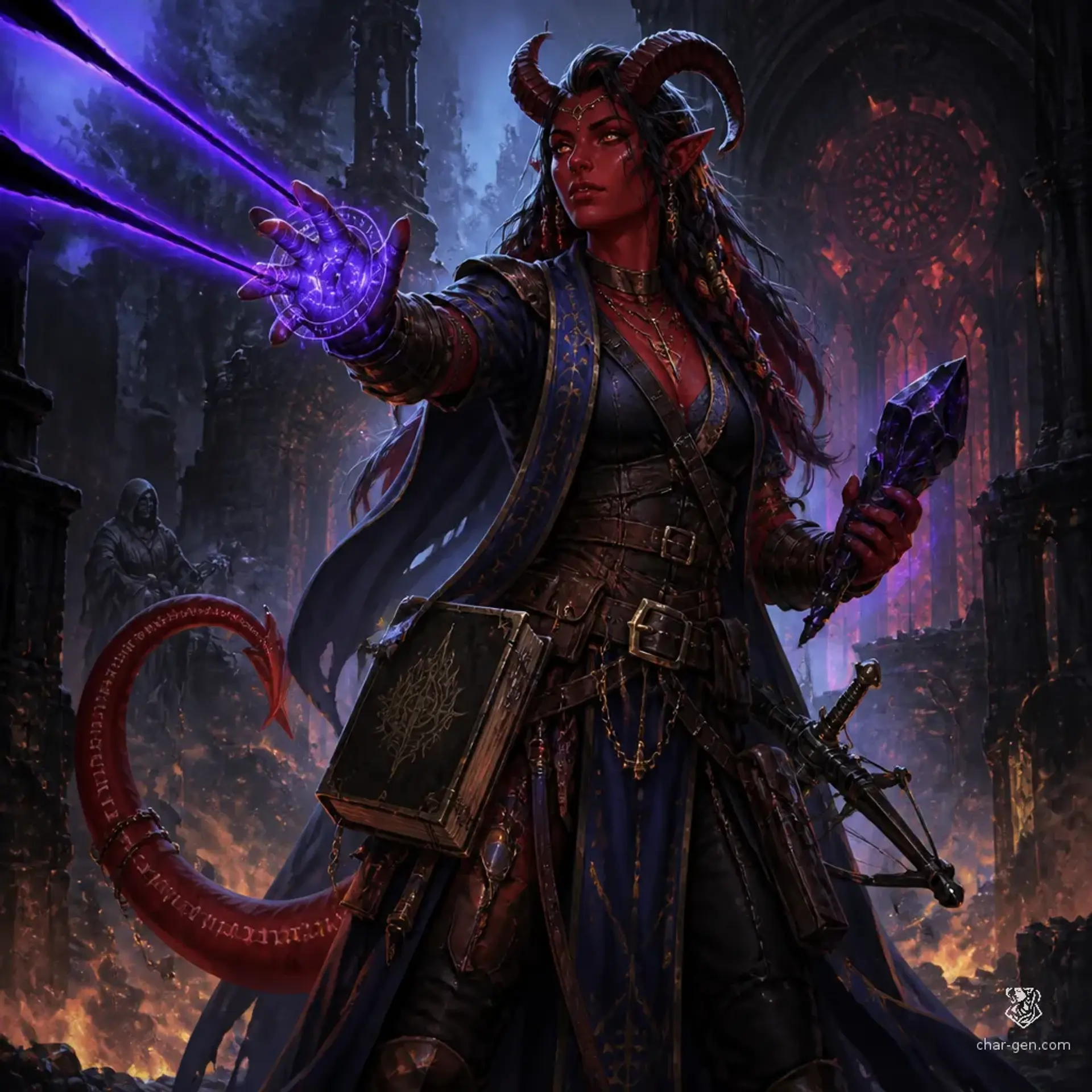 B2 - AI-generated fantasy Character