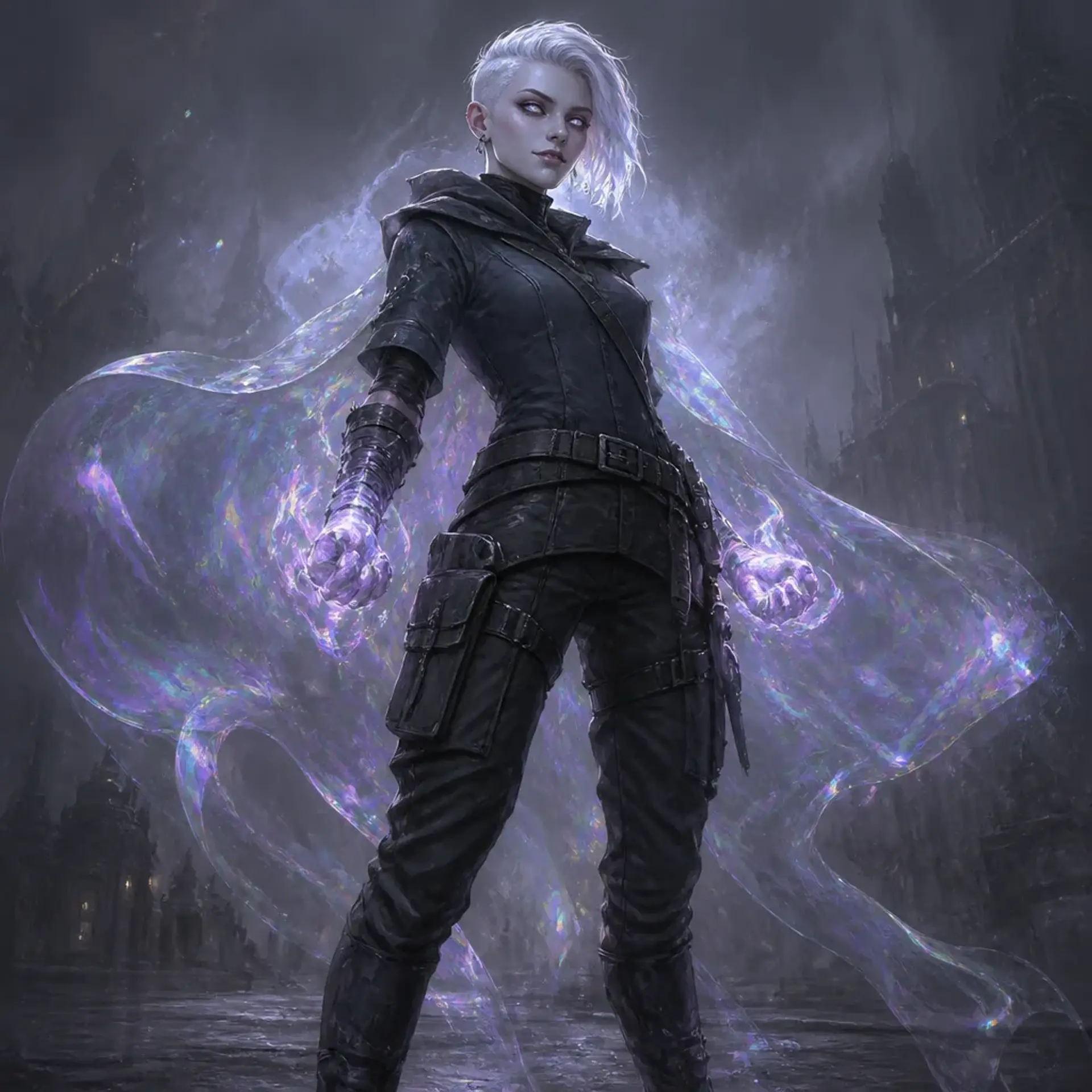 Serriah - AI-generated fantasy Character