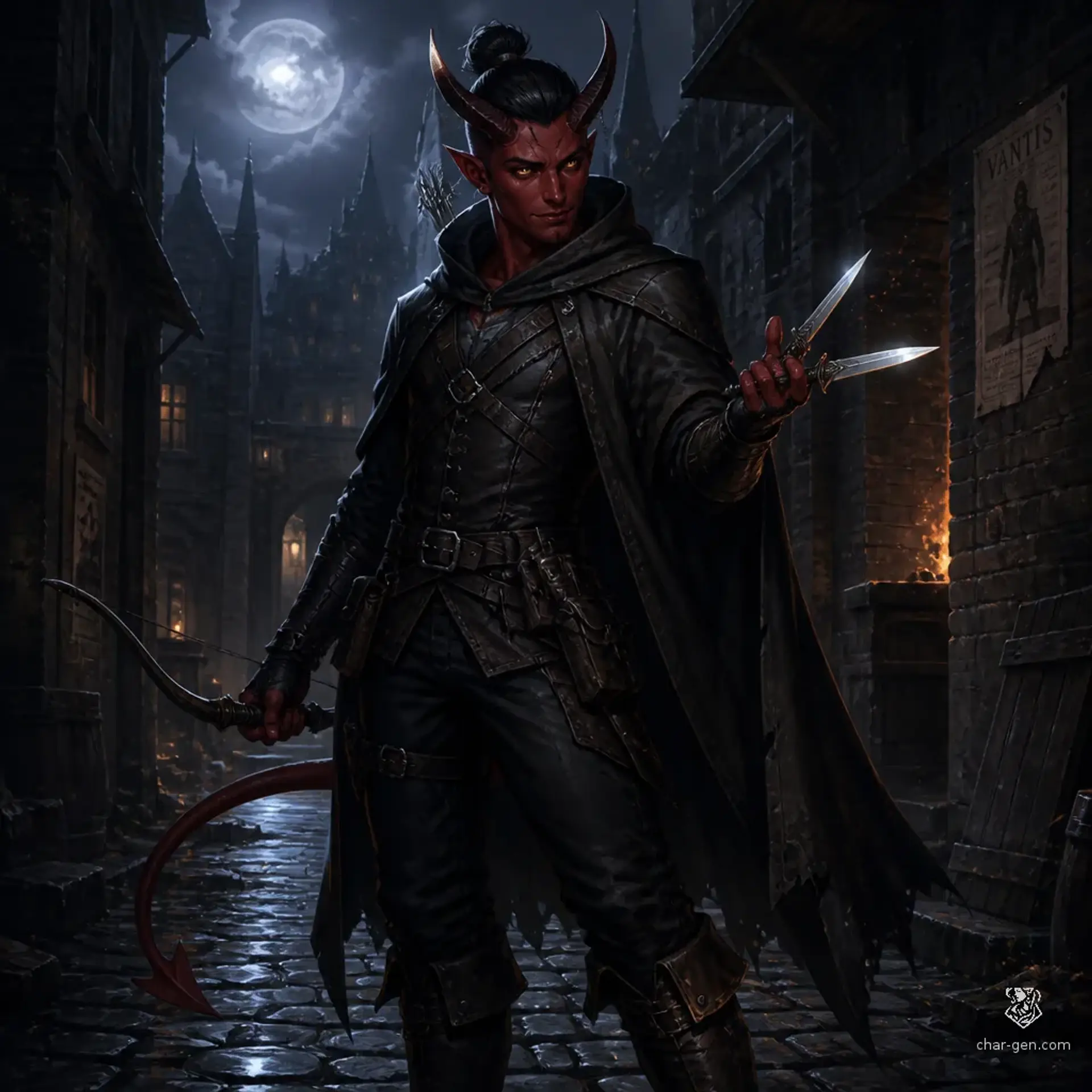 Razim - AI-generated fantasy Character
