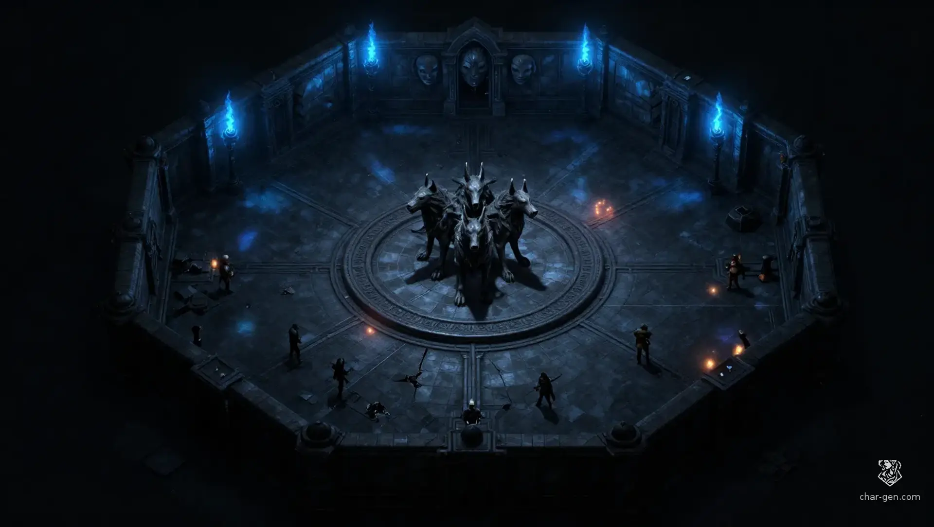 Open the Passage Behind Cerberus