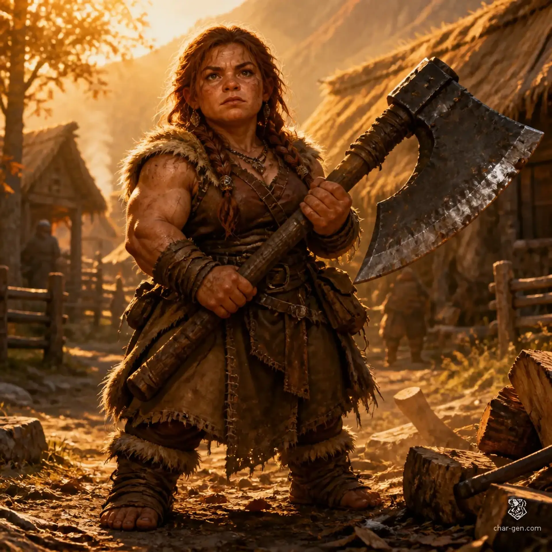 Nori - AI-generated fantasy Character