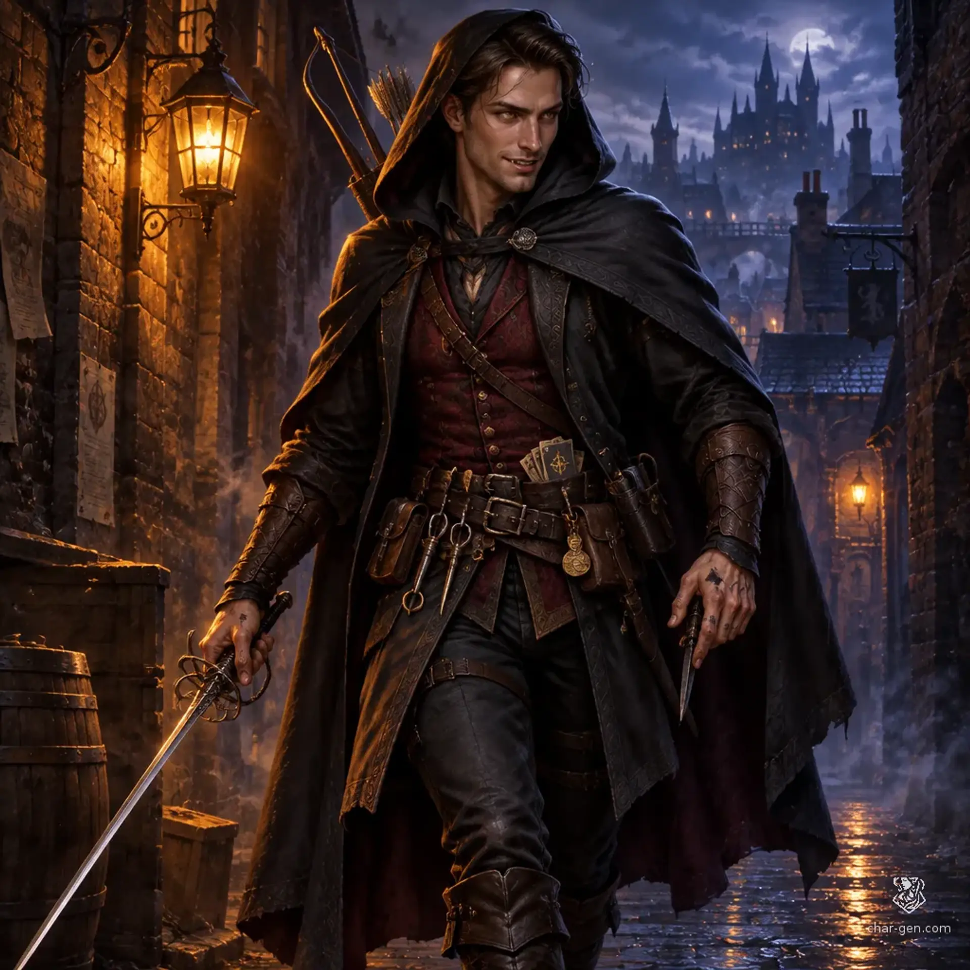 Husckle - AI-generated fantasy Character