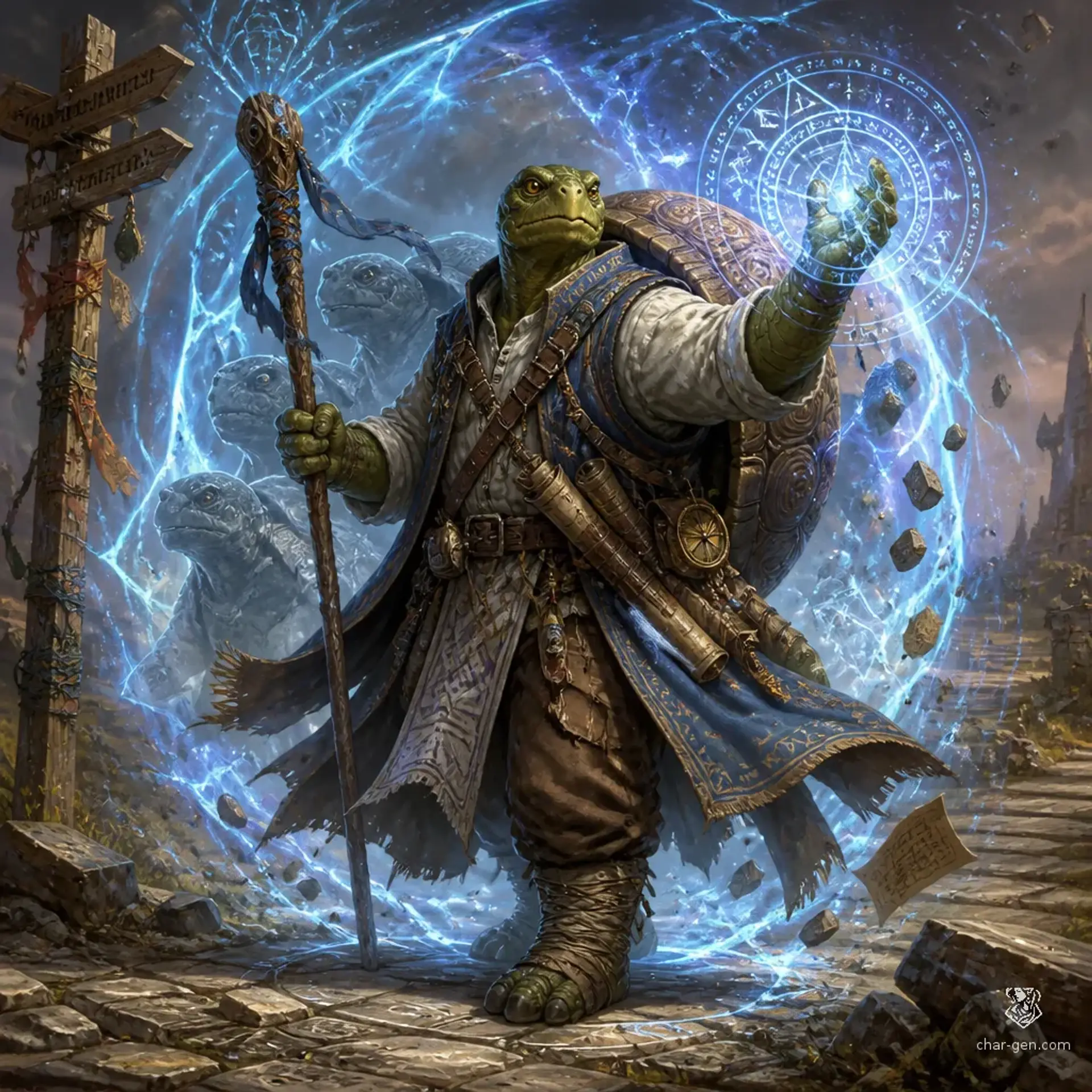 Tobi Nakama - AI-generated fantasy Character