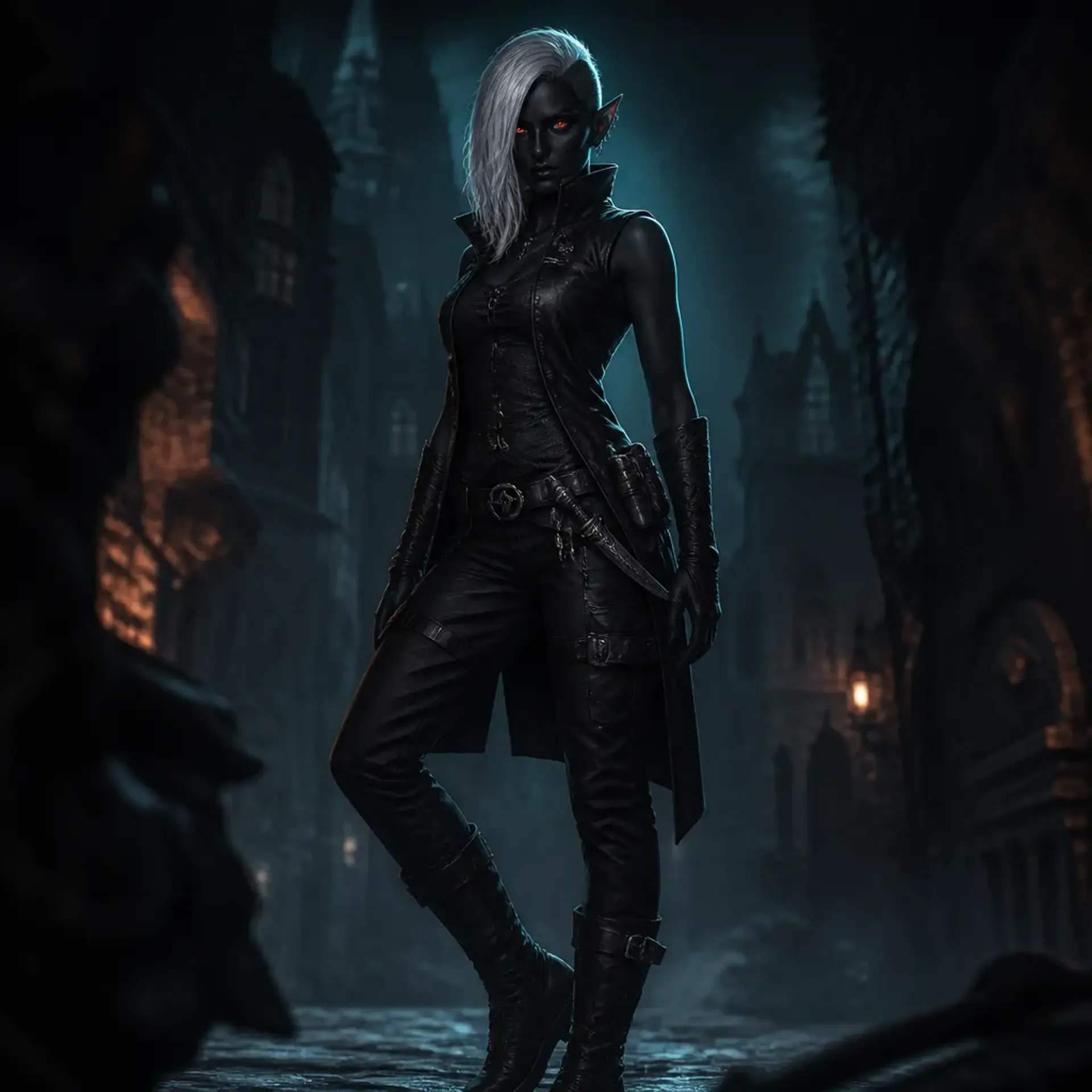 Varenia - AI-generated fantasy Character