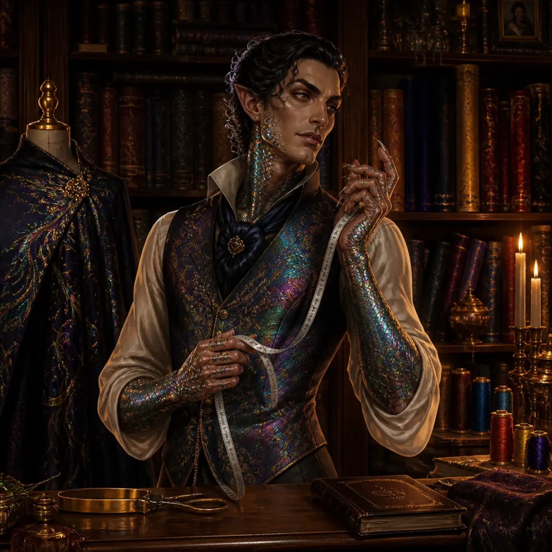 Branik Vell - AI-generated fantasy NPC