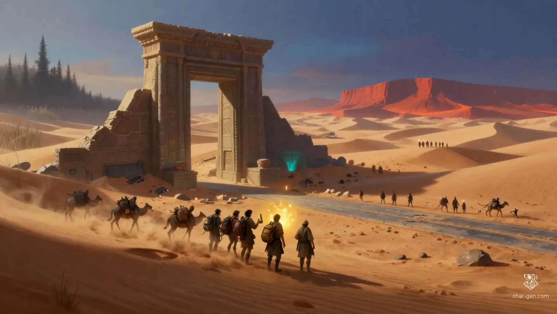 The Road That Sank Beneath the Sand
