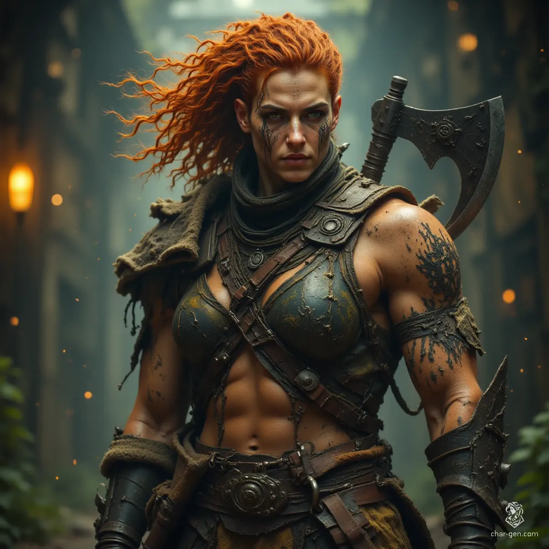 Crizha Varkrun - AI-generated fantasy NPC