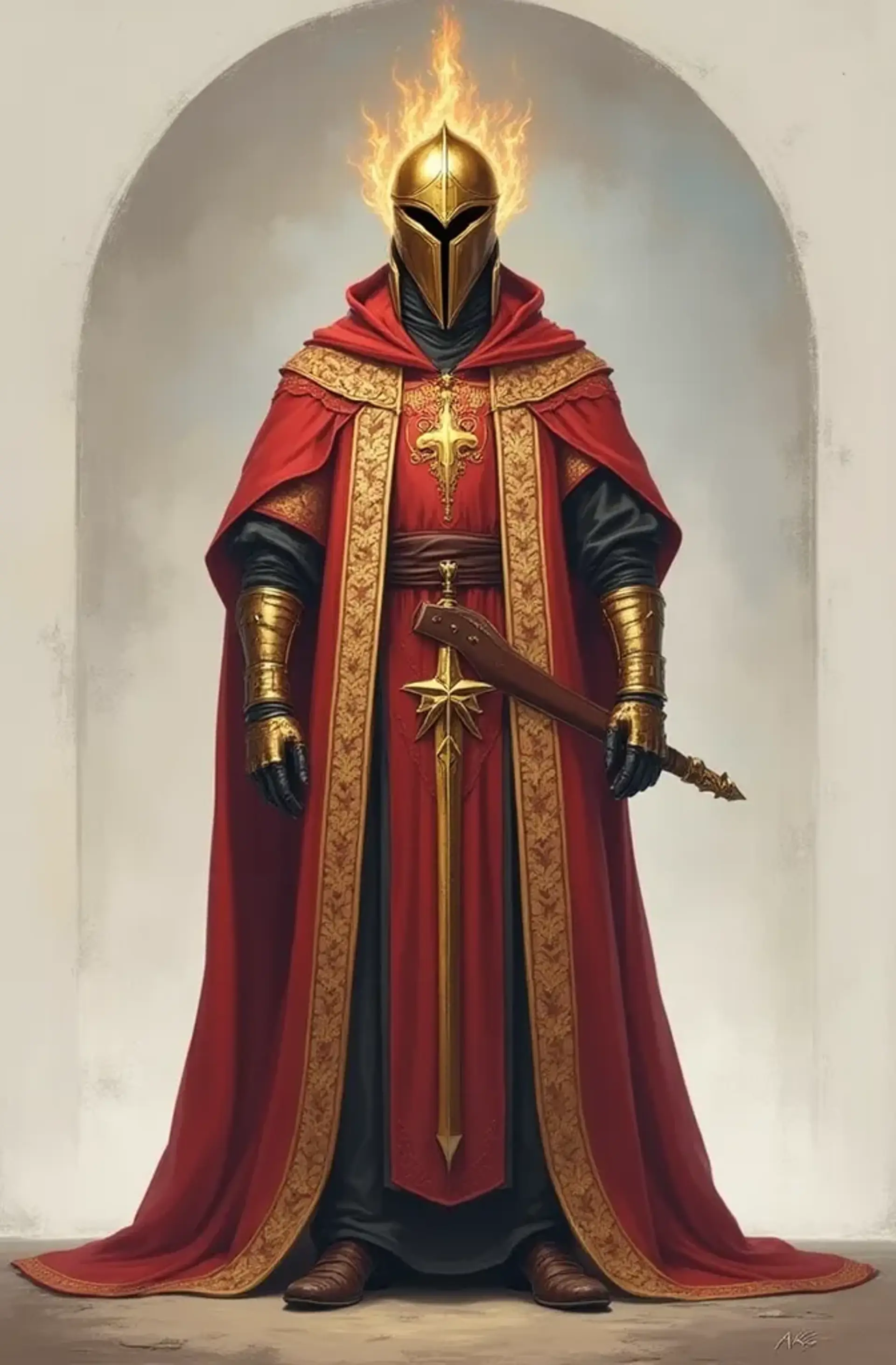 Benoît du Léonin - AI-generated fantasy NPC