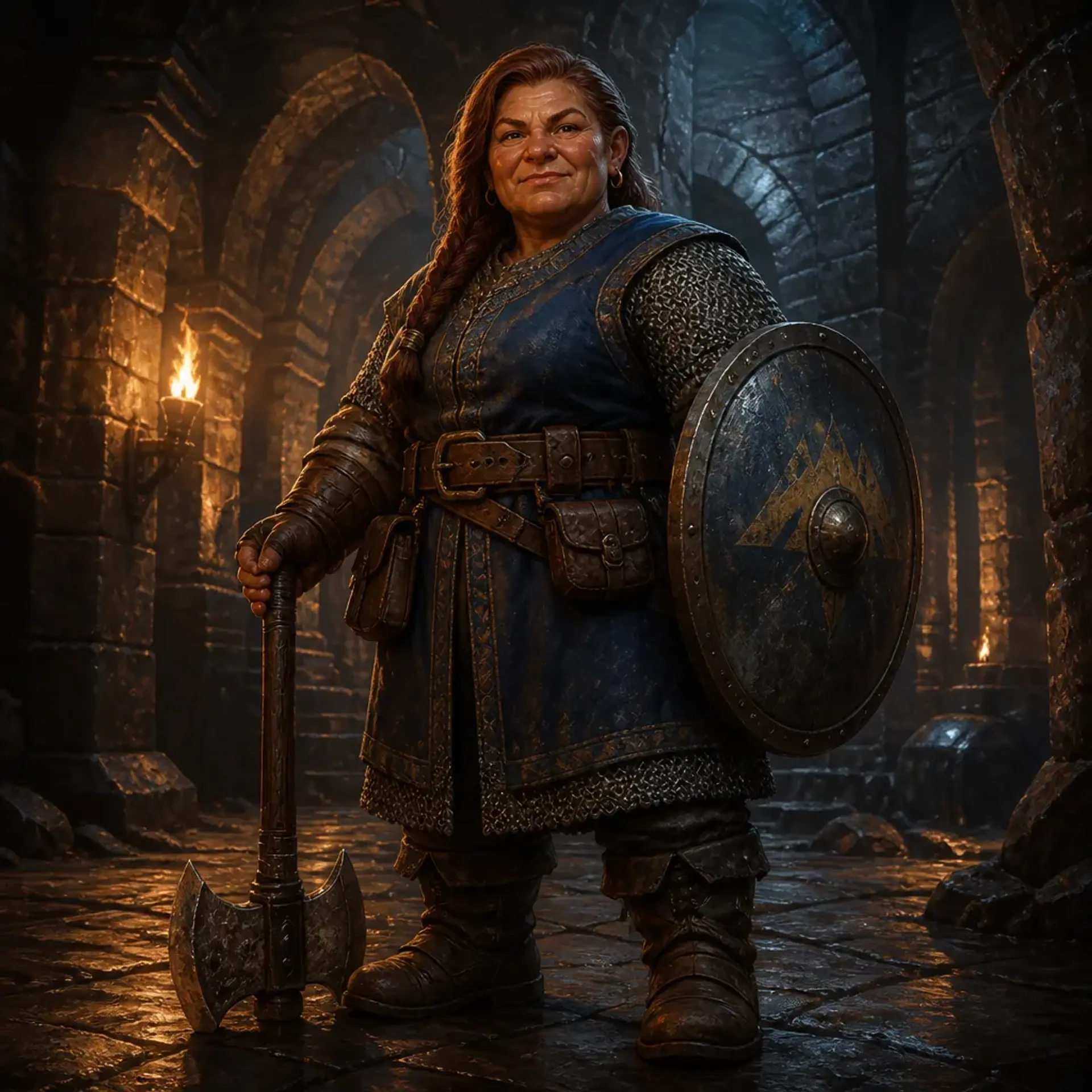 Senna Briallen - AI-generated fantasy Character