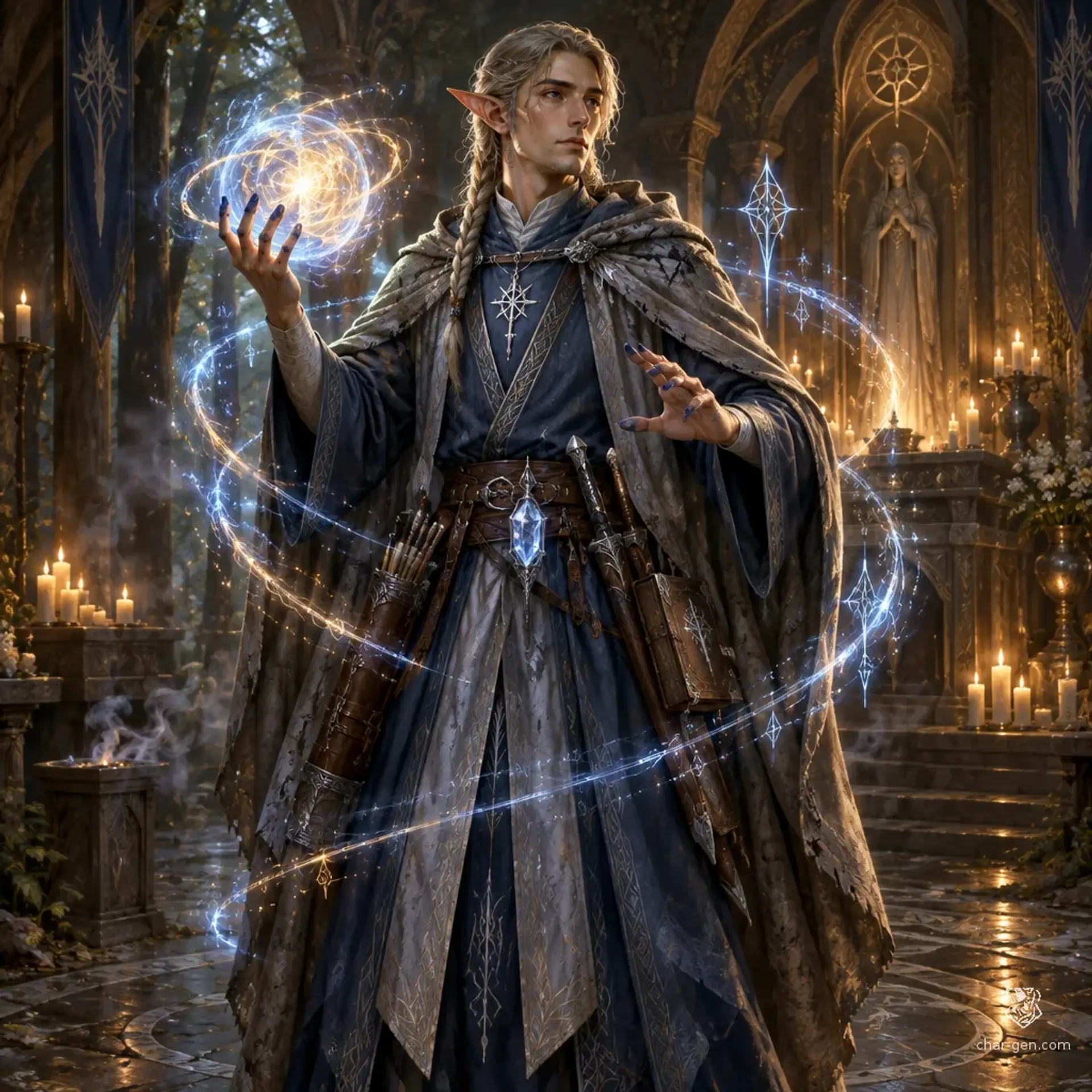 Salkjerr Vaskinen - AI-generated fantasy Character