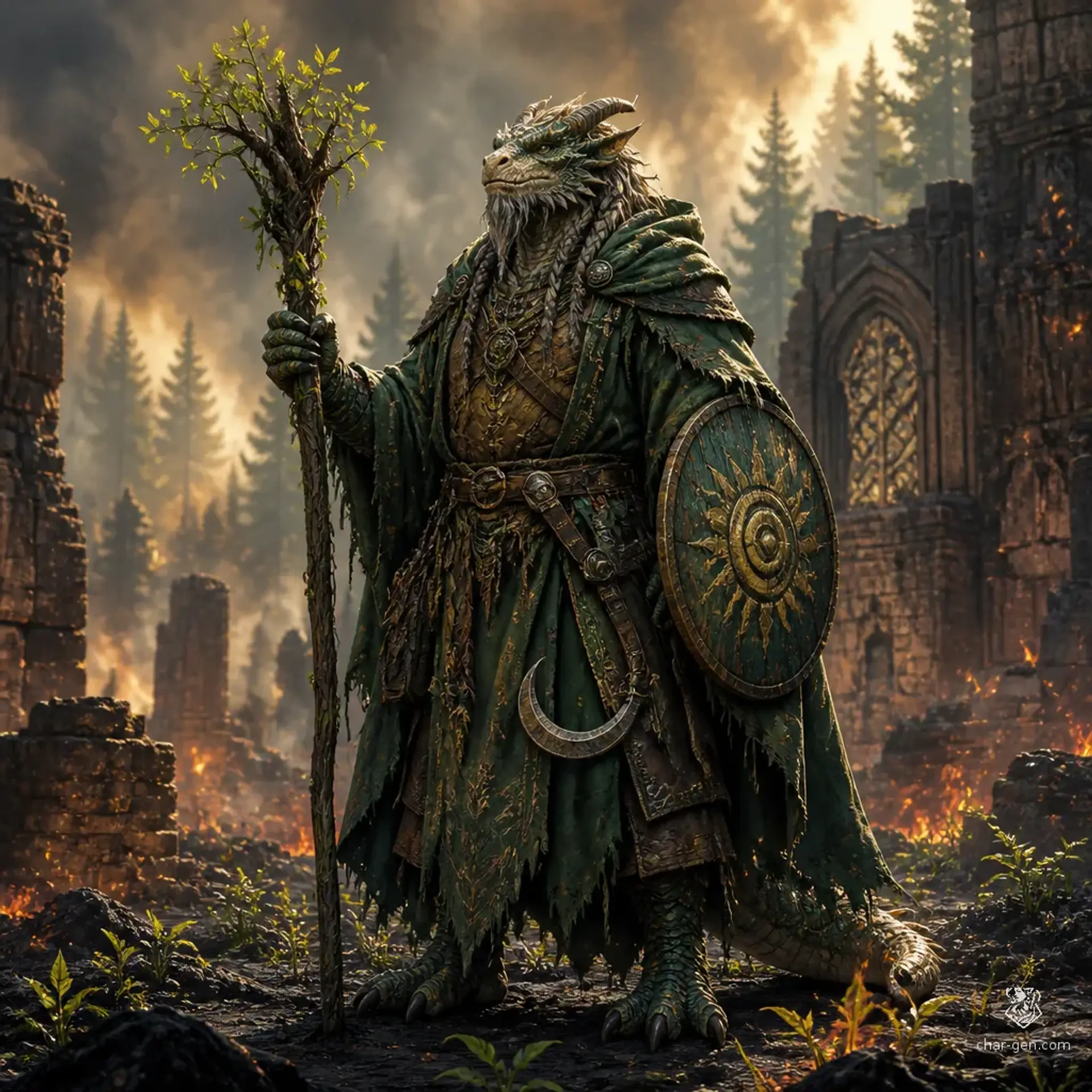 Rhogar Old-Coin Linxikas - AI-generated fantasy Character