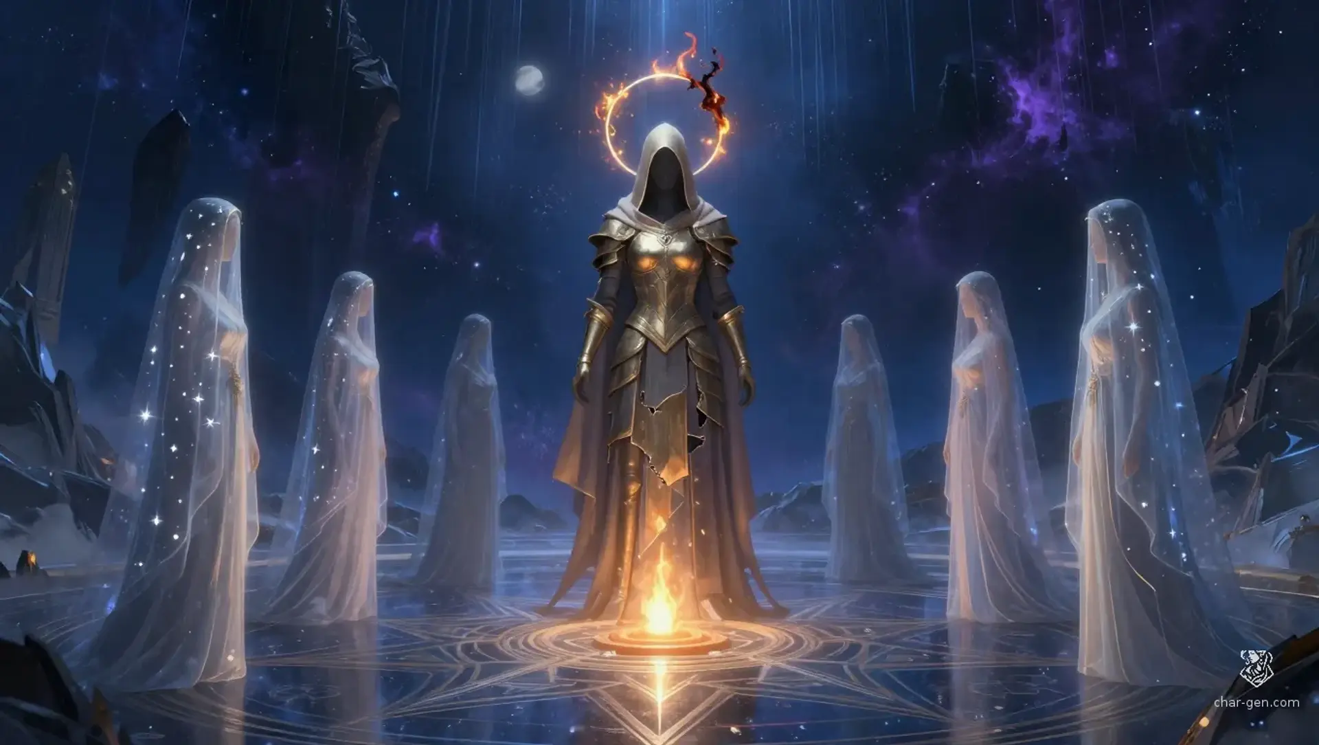 The Veiled Sisterhood of the Broken Crown