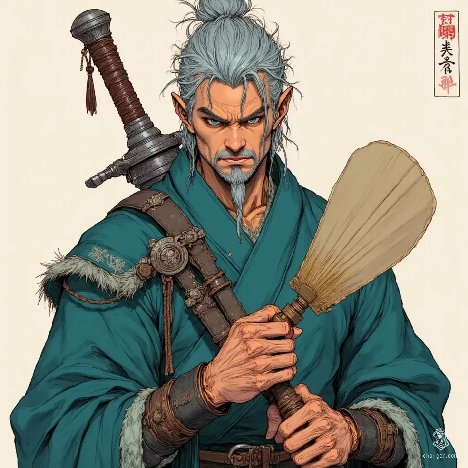 Takao Shimono - AI-generated fantasy NPC