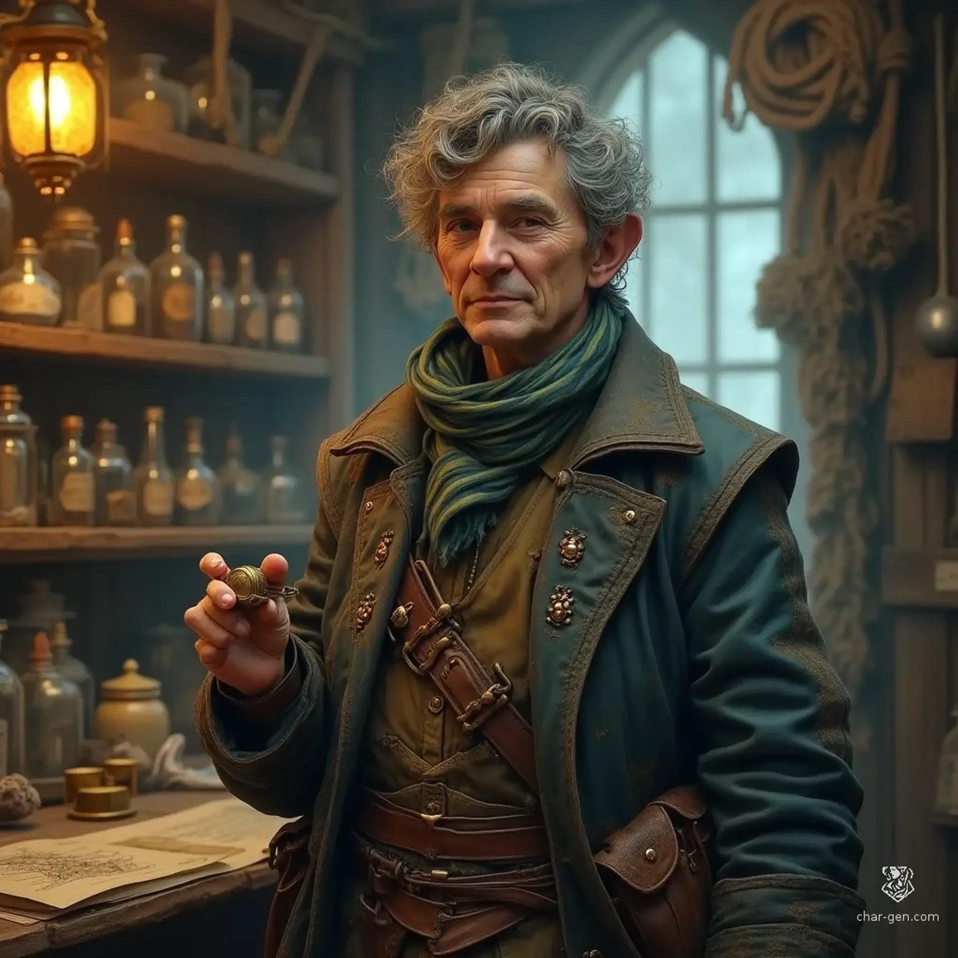 DockTown Trinkets - AI-generated fantasy Shop