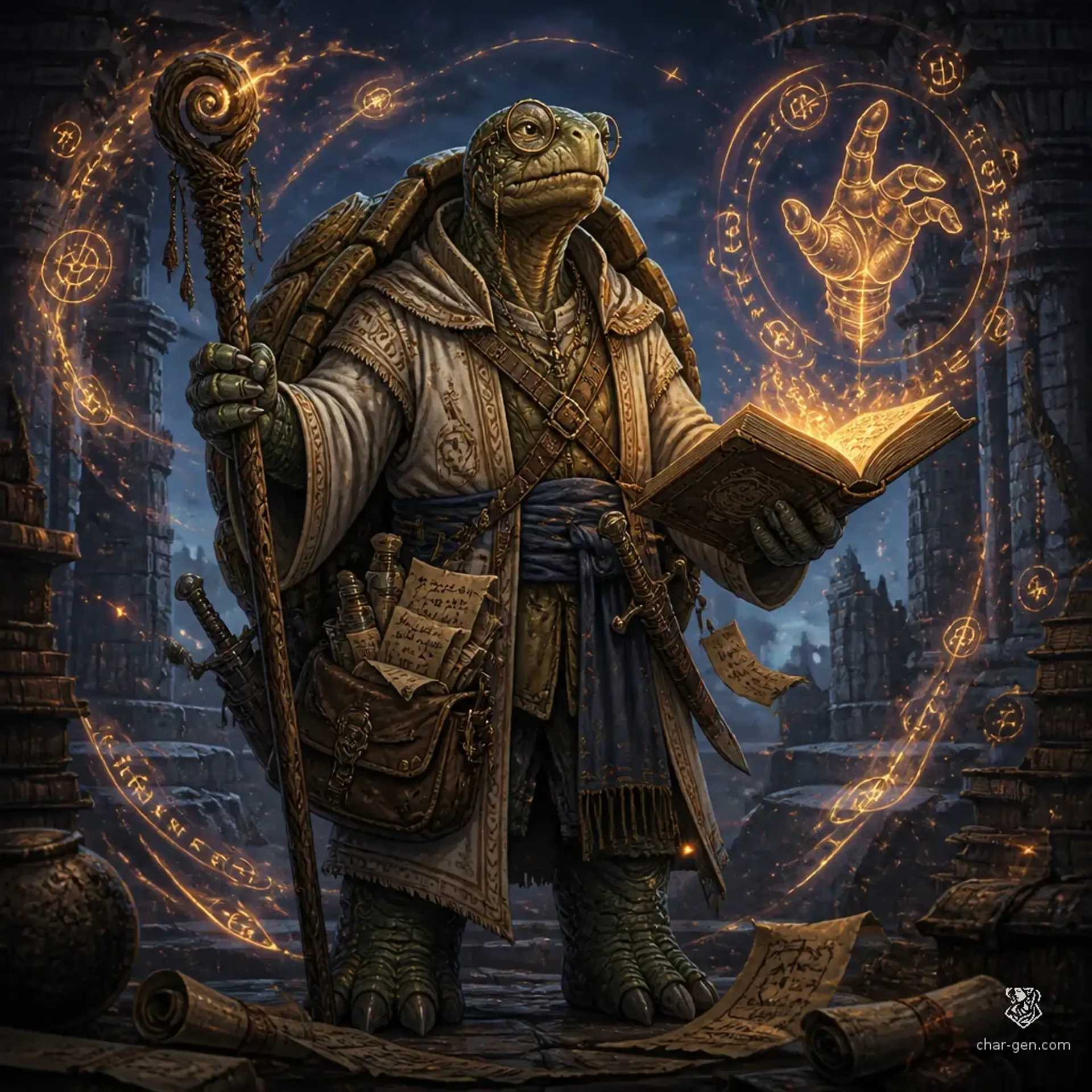 serr - AI-generated fantasy Character