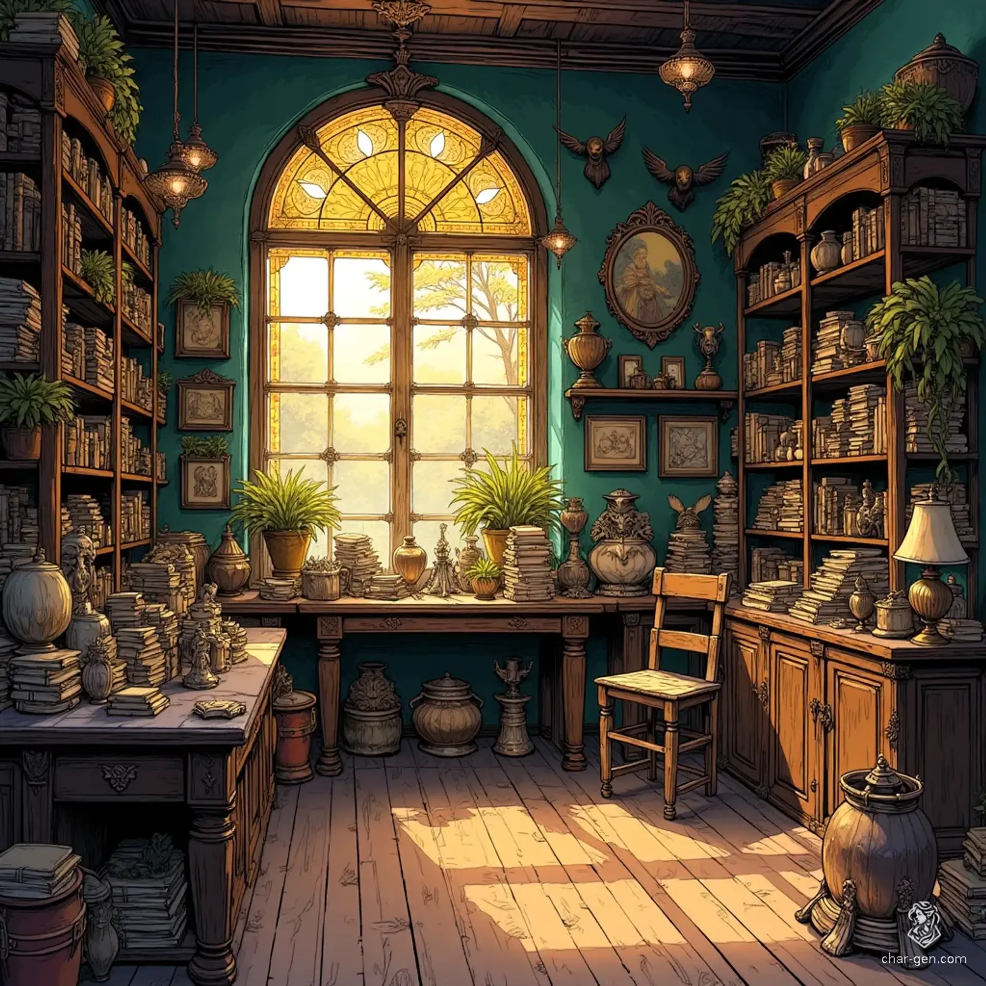 The Whispering Page - AI-generated fantasy Shop