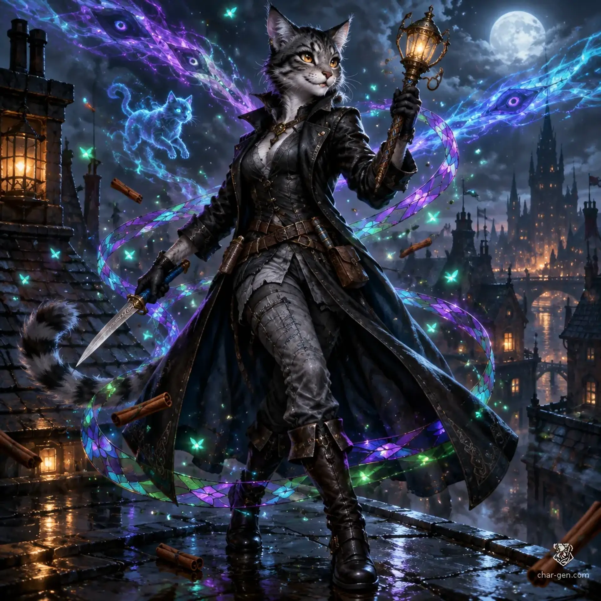 Yuki - AI-generated fantasy Character
