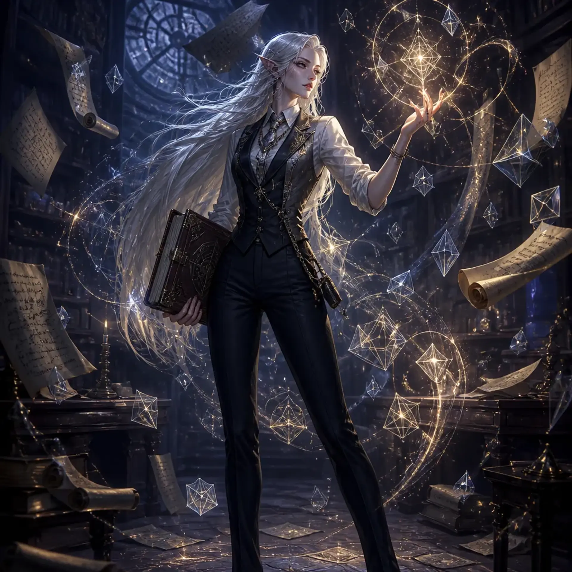 Lysandra - AI-generated fantasy Character