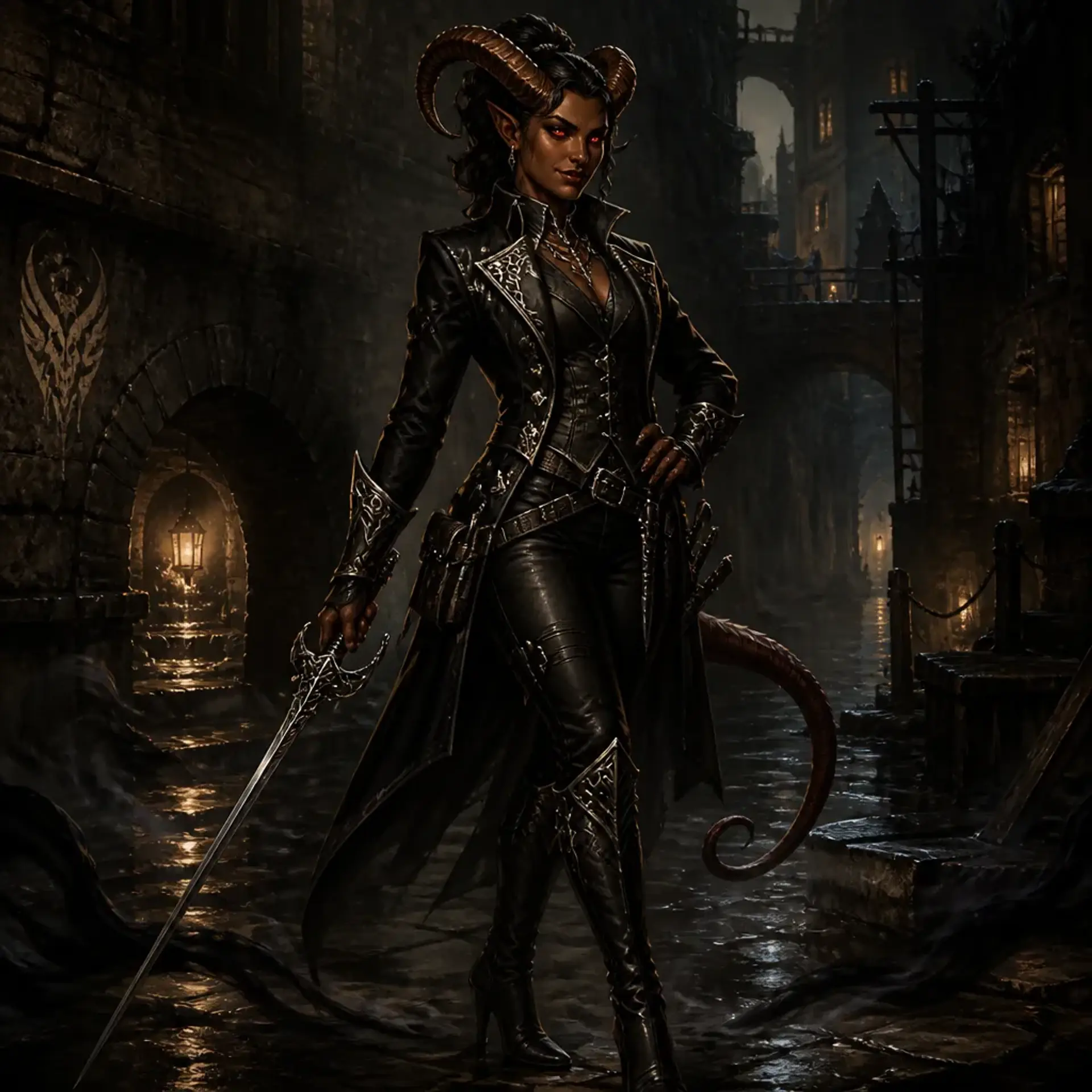 Kaela - AI-generated fantasy Character