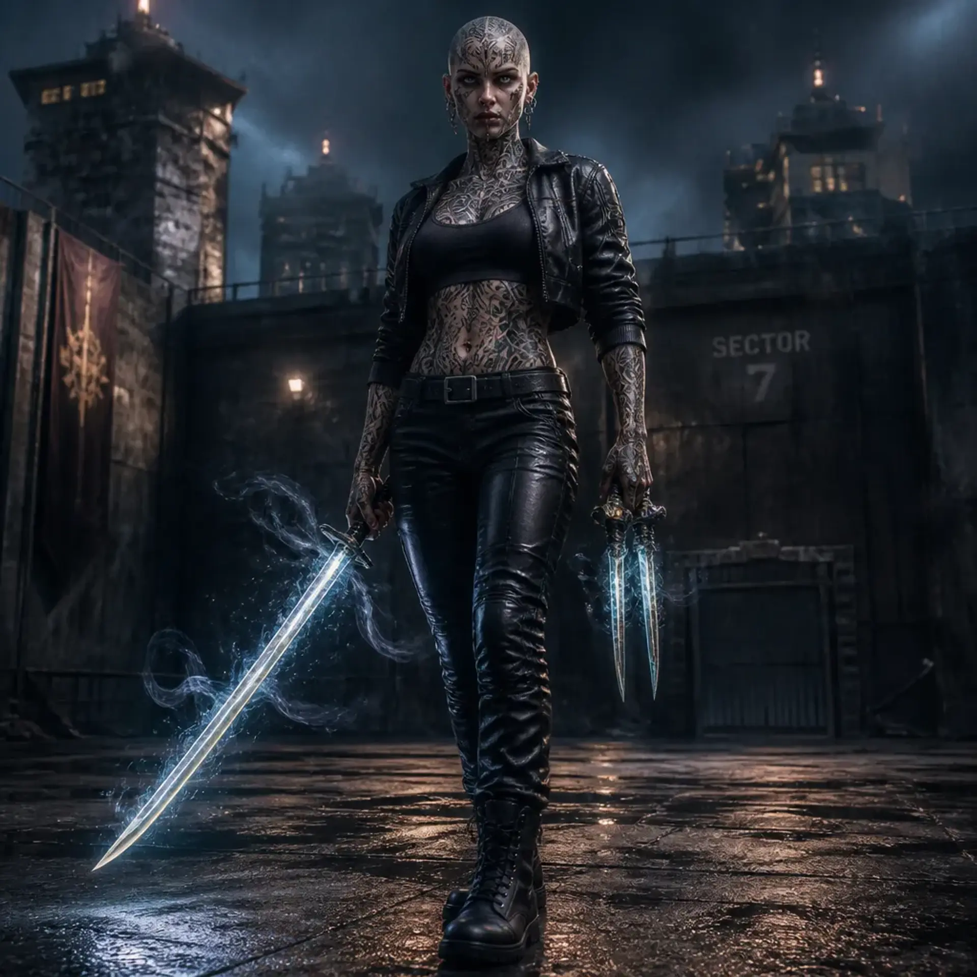 Vikasha - AI-generated fantasy Character