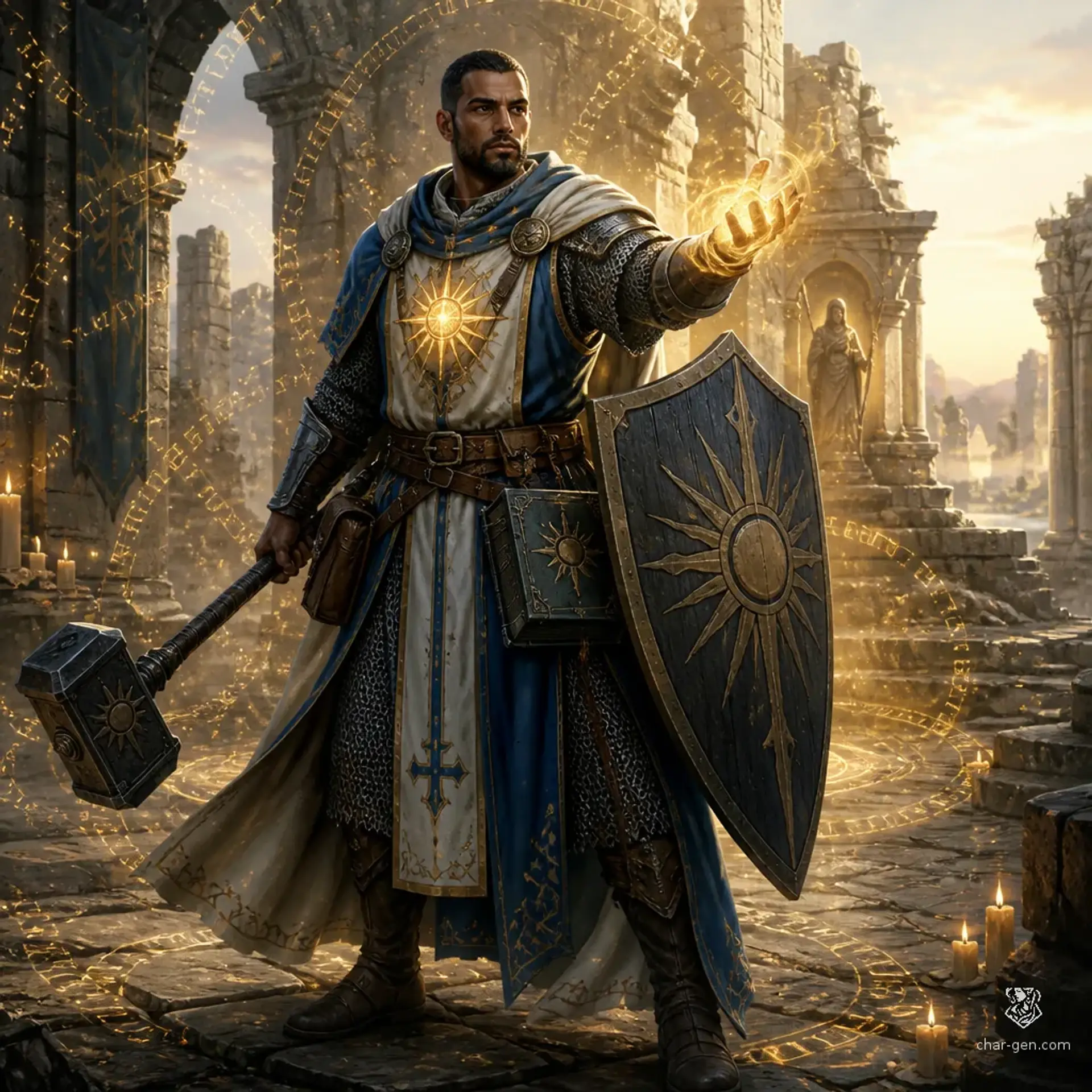 Makador Horshe - AI-generated fantasy Character
