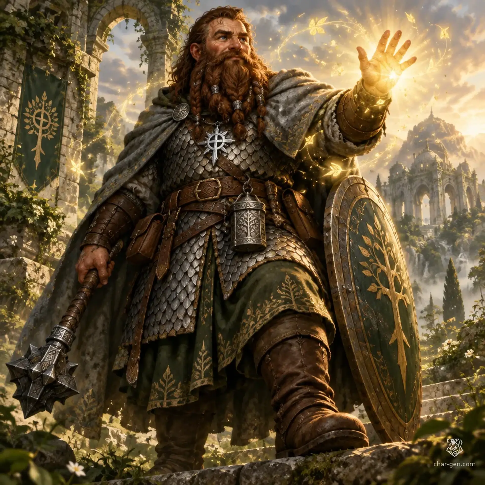 During the Deathless - AI-generated fantasy Character