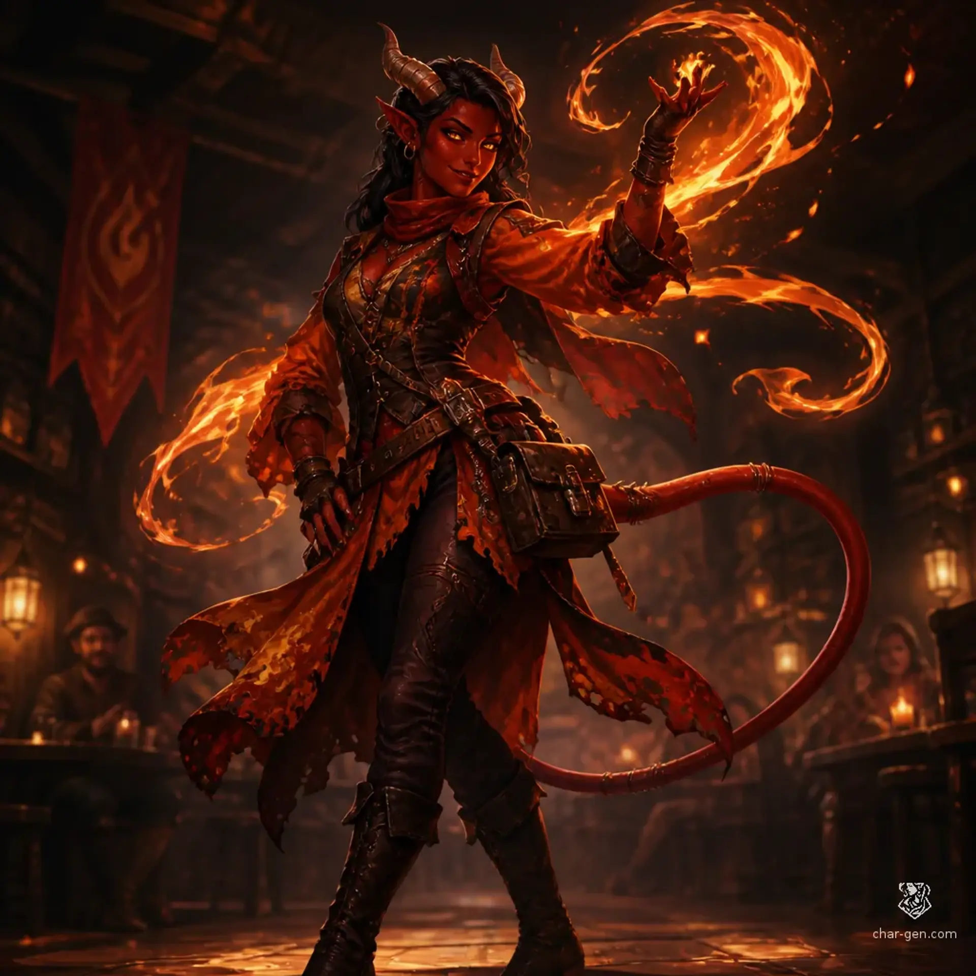 Marra - AI-generated fantasy Character
