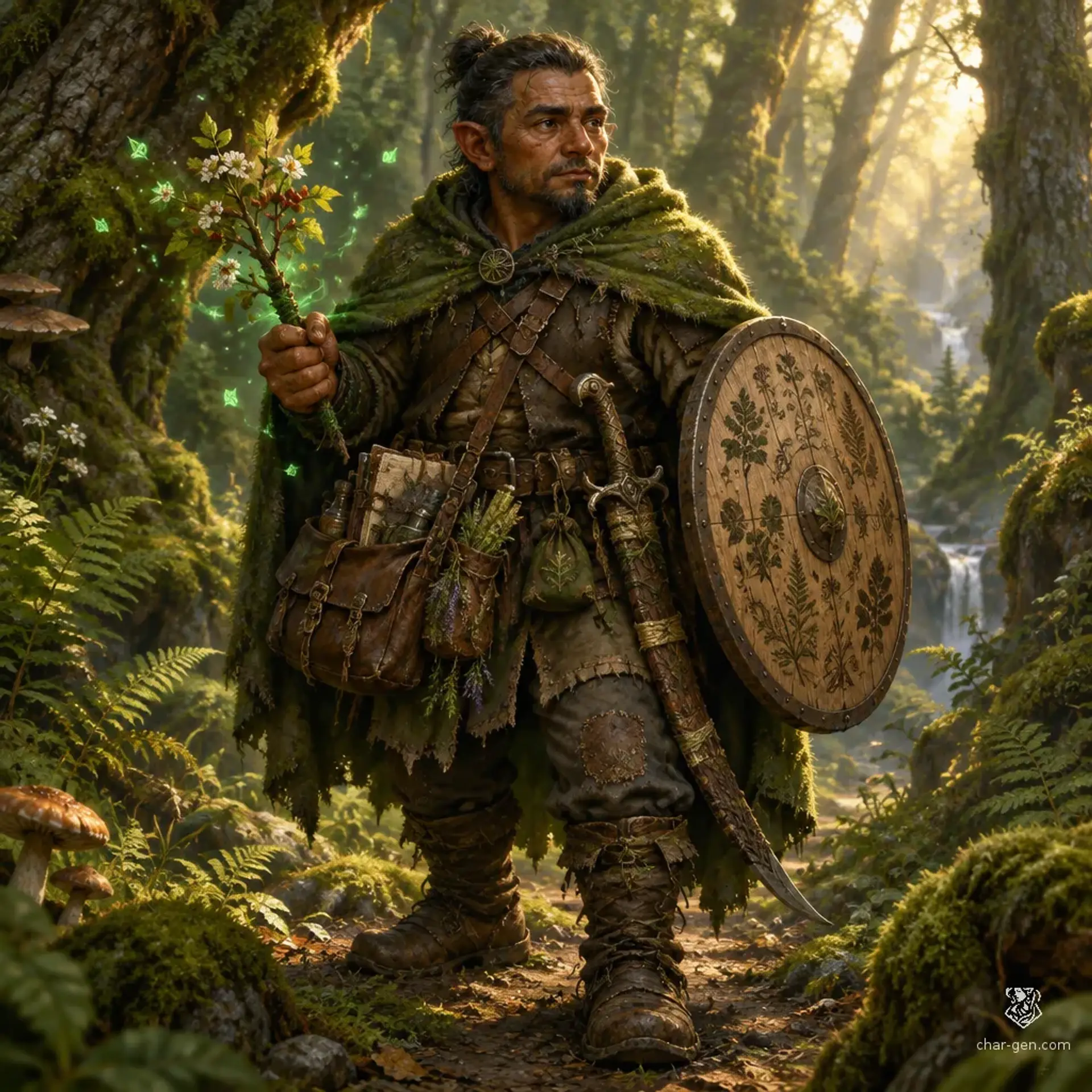 Baku Mosi - AI-generated fantasy Character