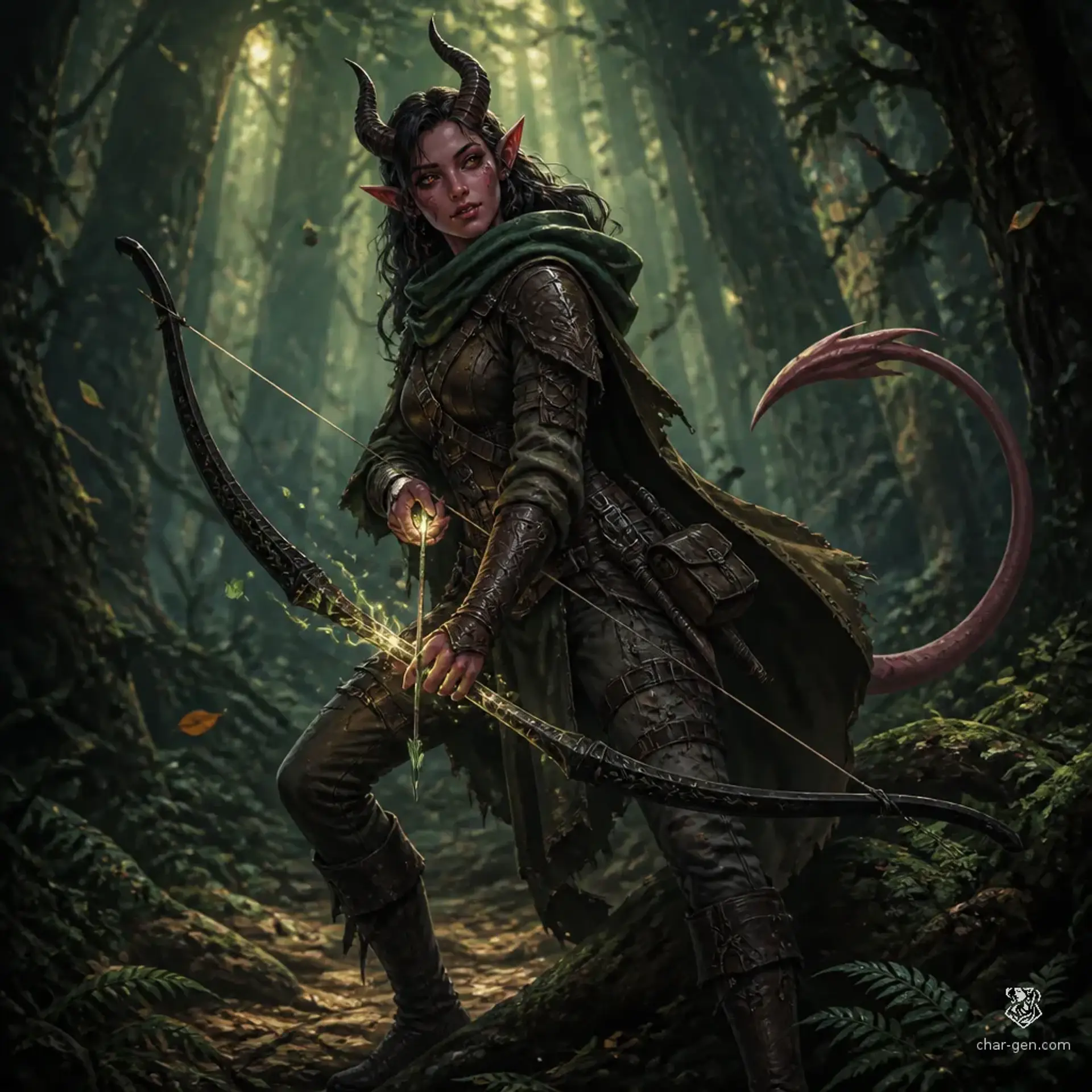 Indeg Valor - AI-generated fantasy Character