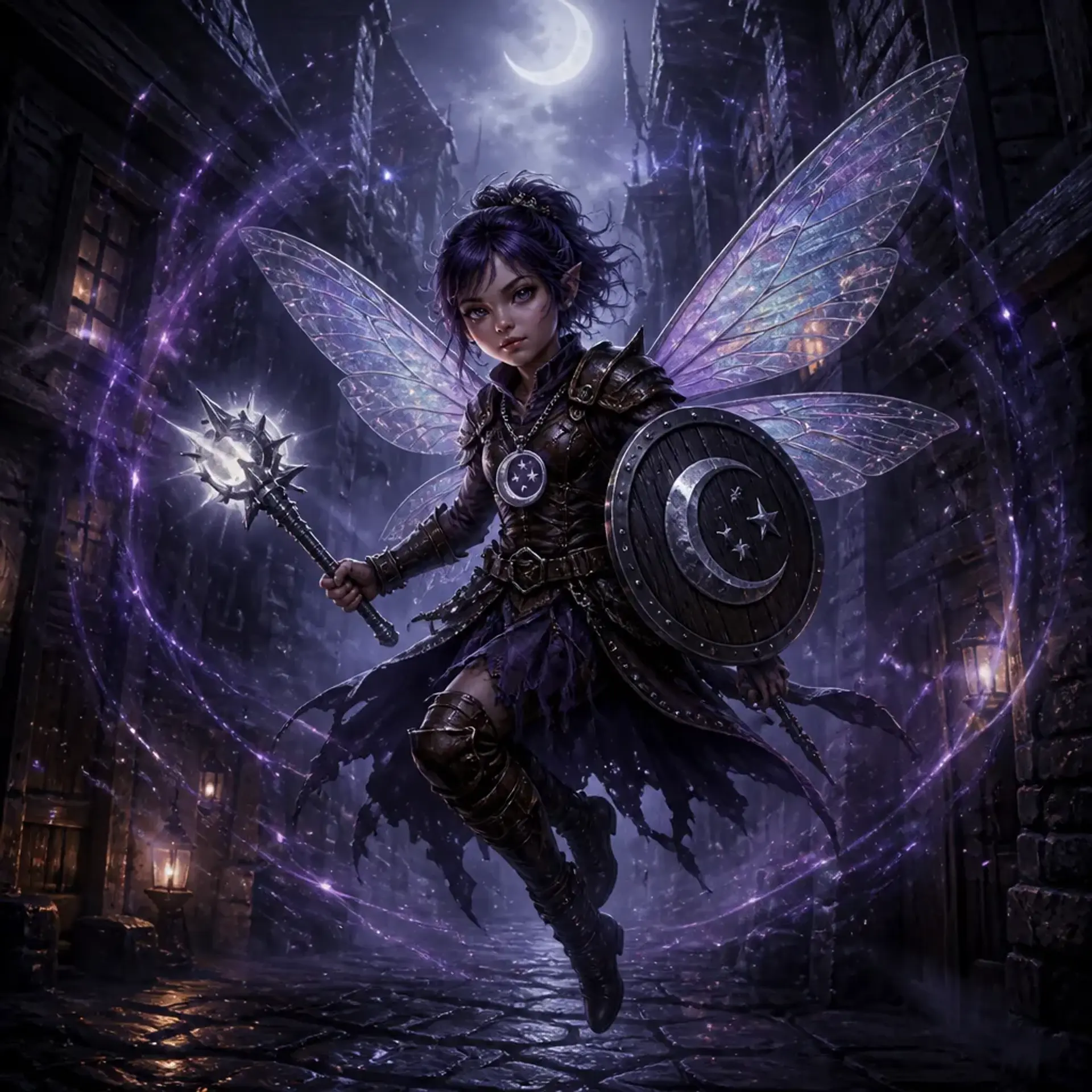 Blart - AI-generated fantasy Character