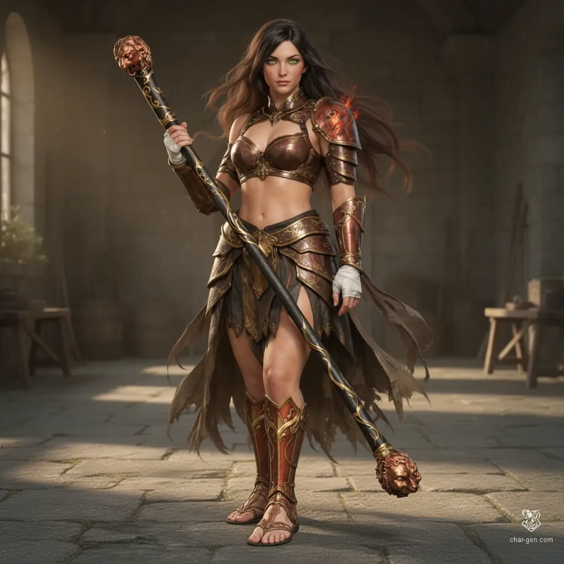 Randra Ishan - AI-generated fantasy NPC