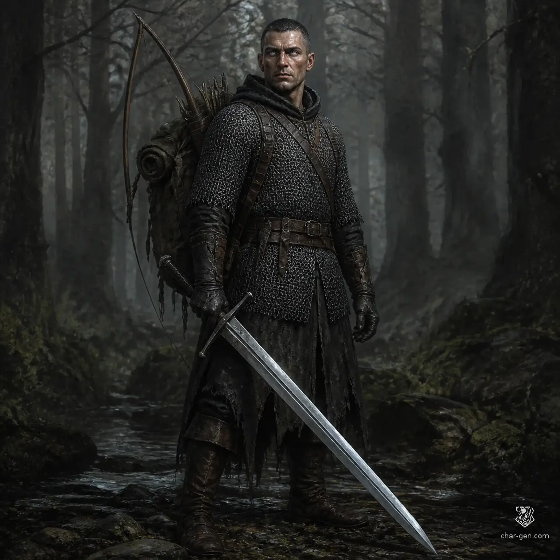 Elias Thorne - AI-generated fantasy Character