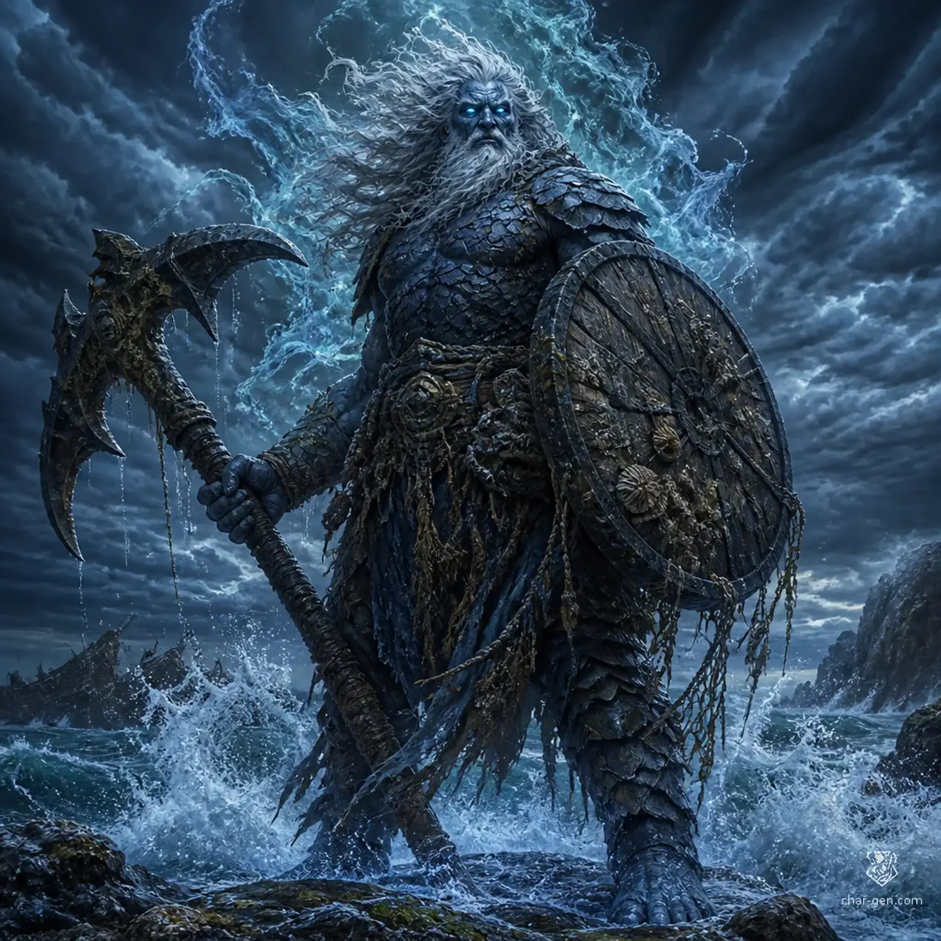 Bora Chinook - AI-generated fantasy Character
