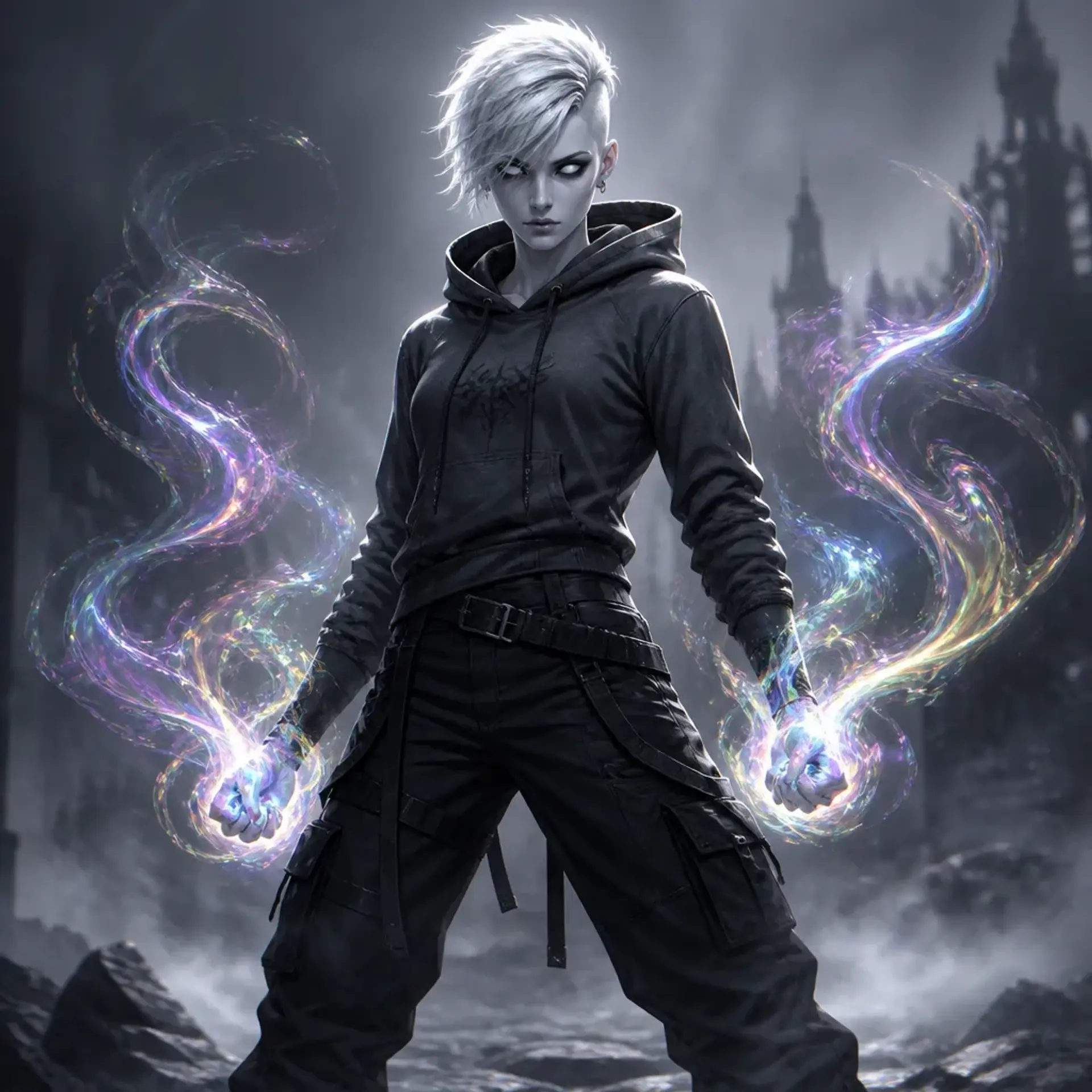 Serriah - AI-generated fantasy Character