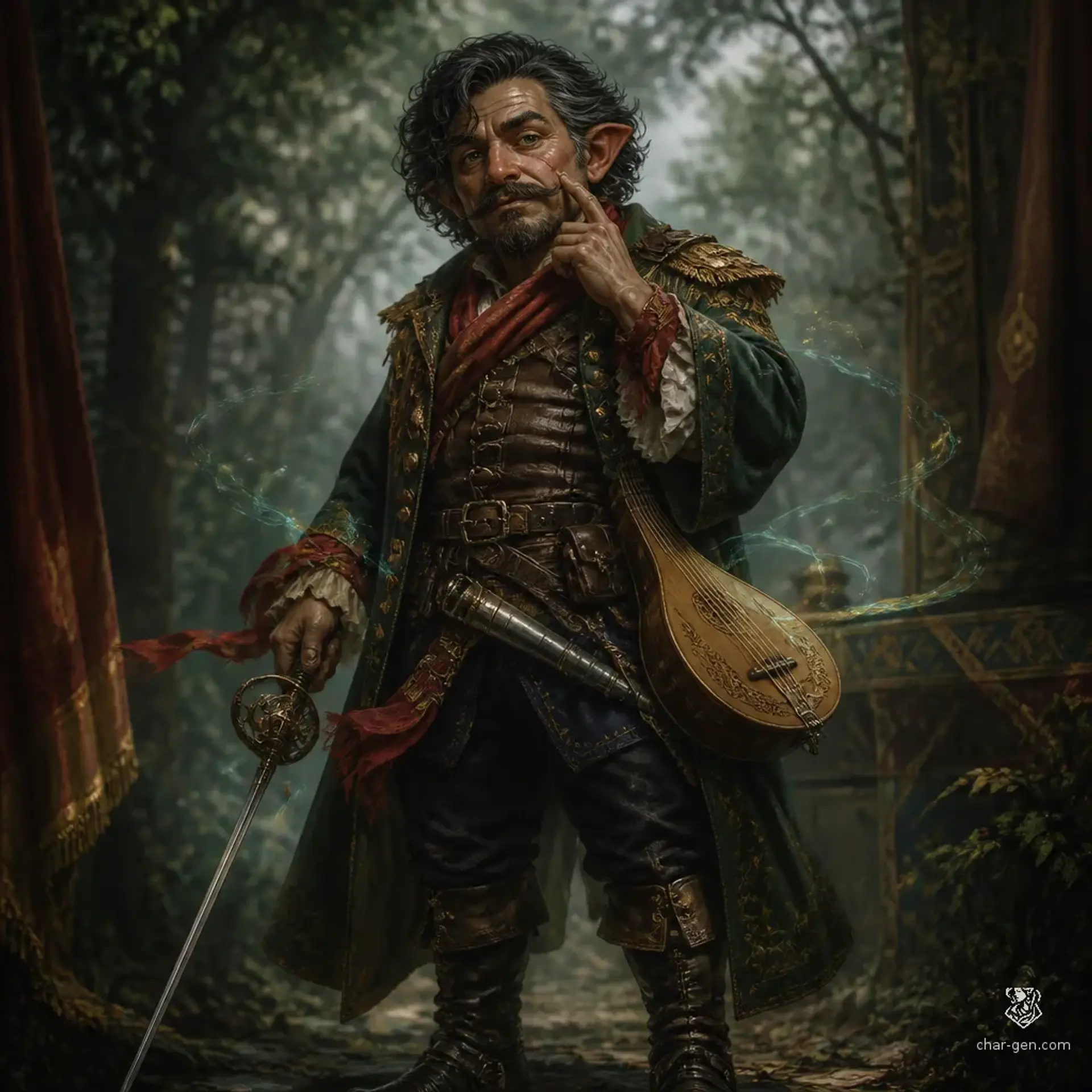SerJaun - AI-generated fantasy Character