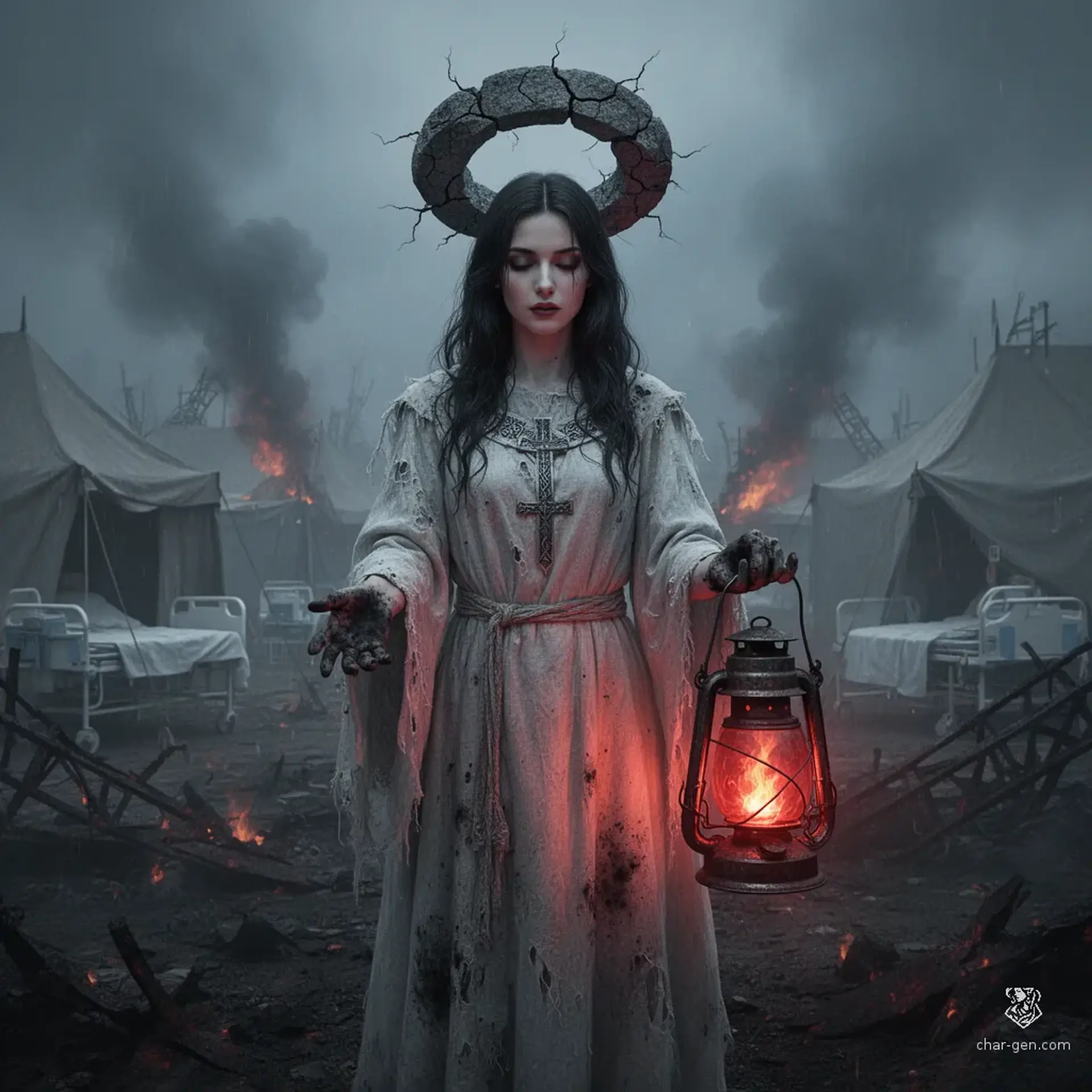 Battle - AI-generated fantasy Pantheon
