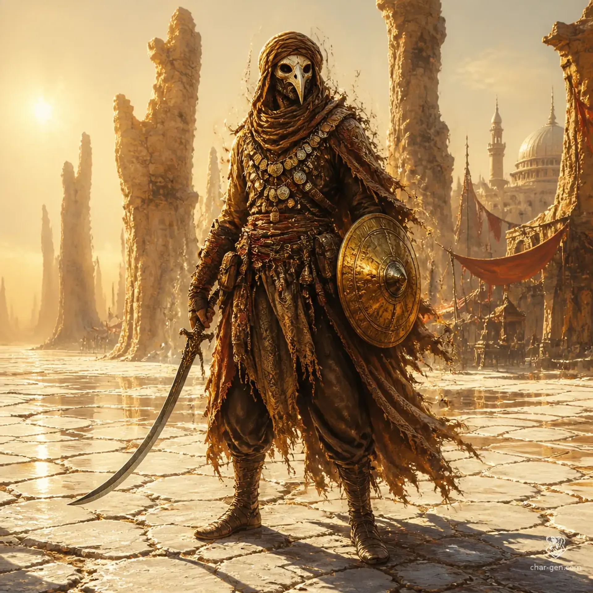 Mirage Cantor - AI-generated fantasy Monster