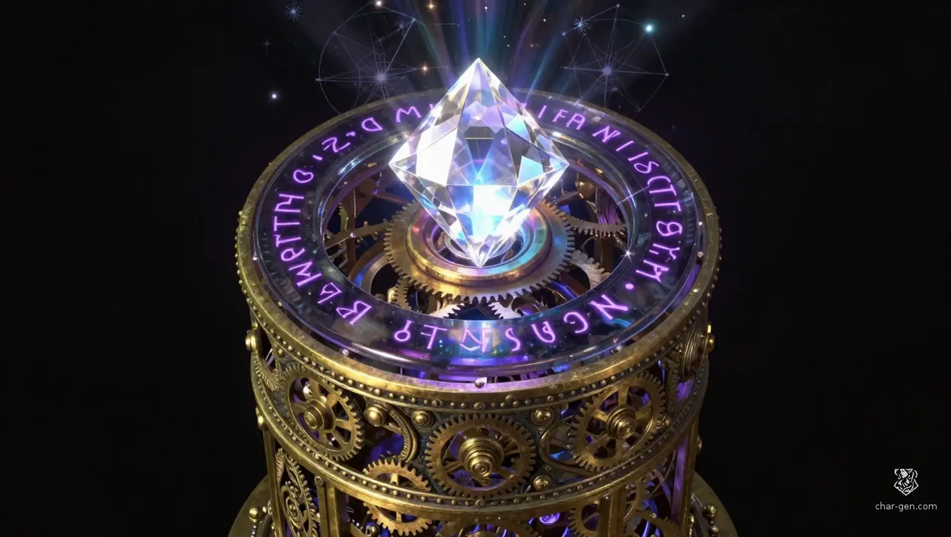 The Astral Lithograph - AI-generated fantasy Magic Item