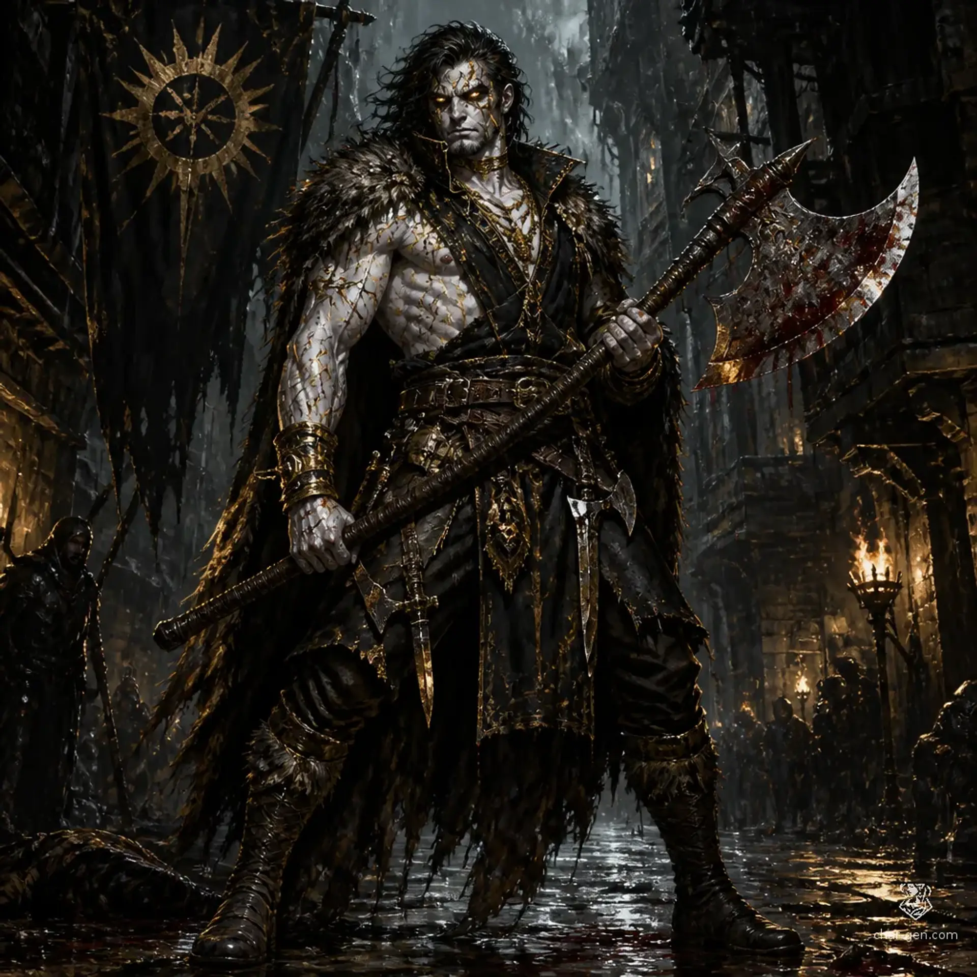 D'Hoffryn - AI-generated fantasy Character