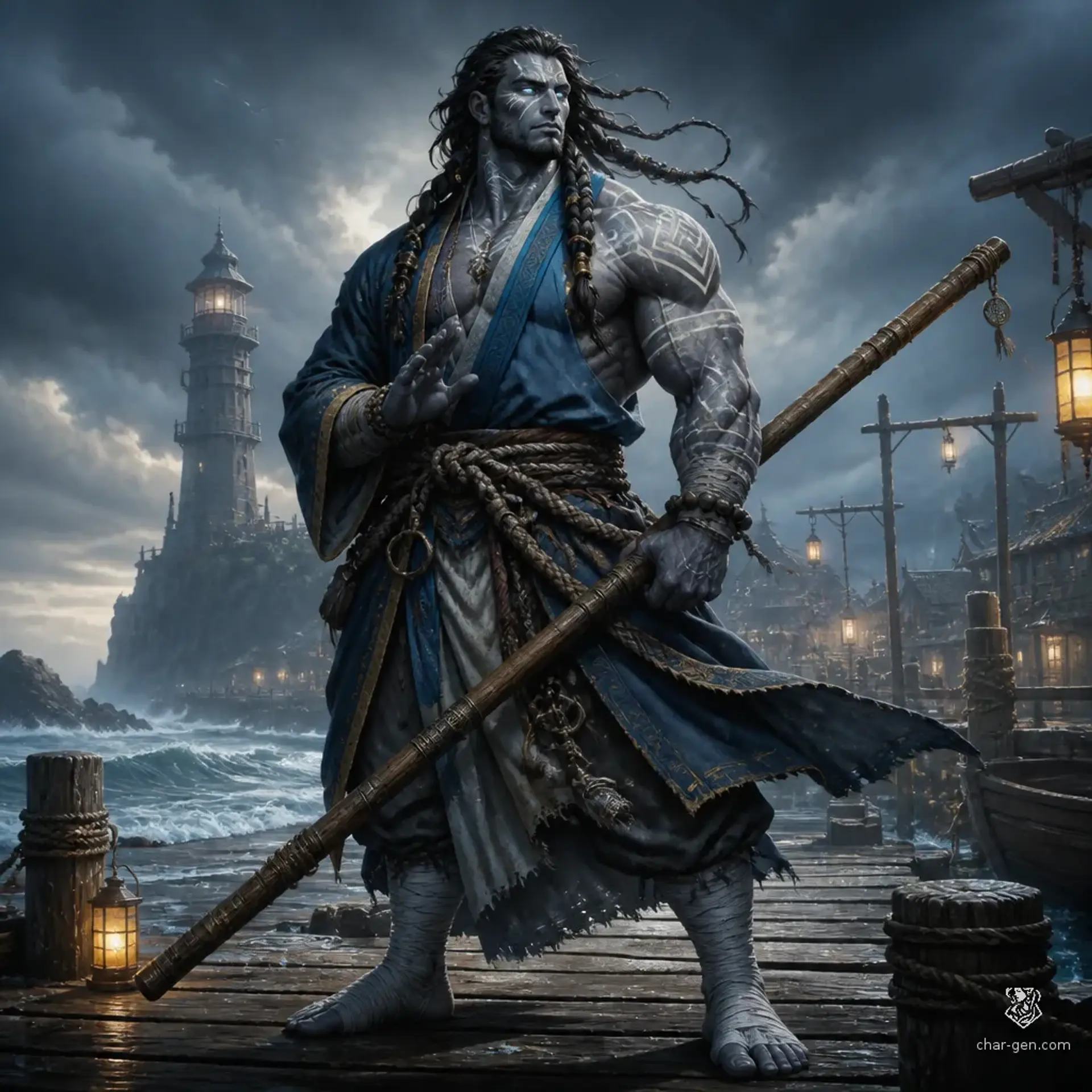 Oluwajide Morozan - AI-generated fantasy Character