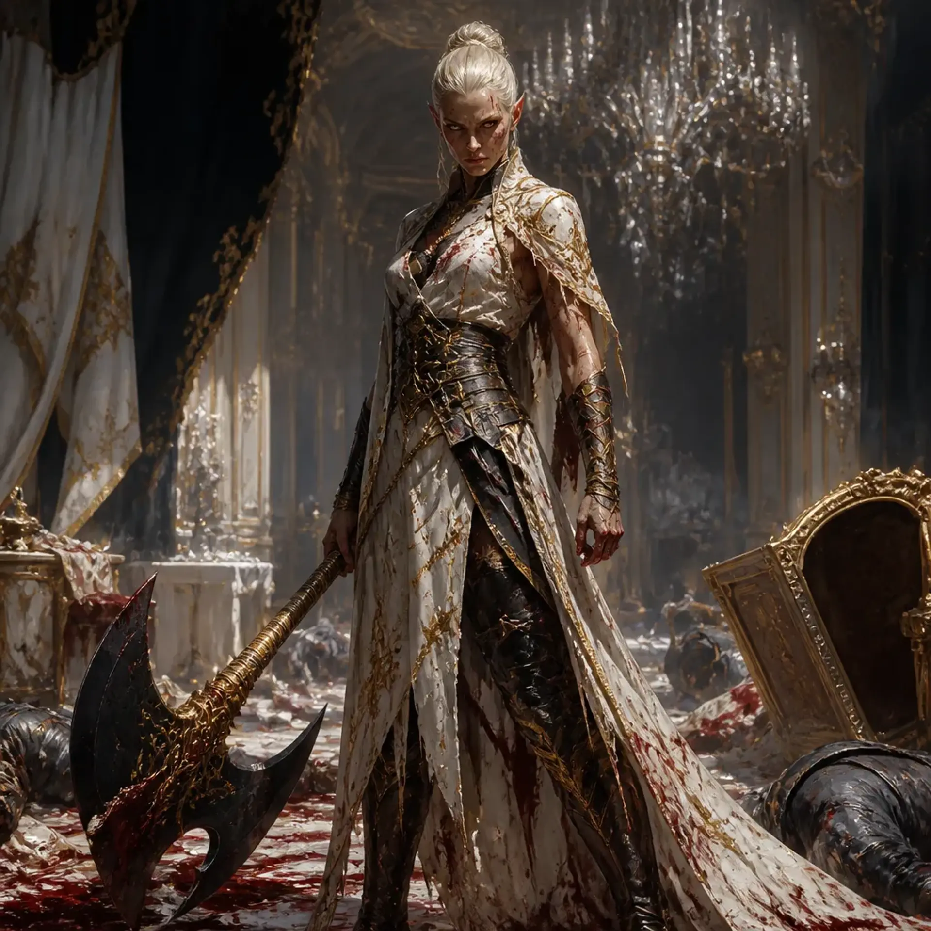 Lady Elara Vane - AI-generated fantasy Character
