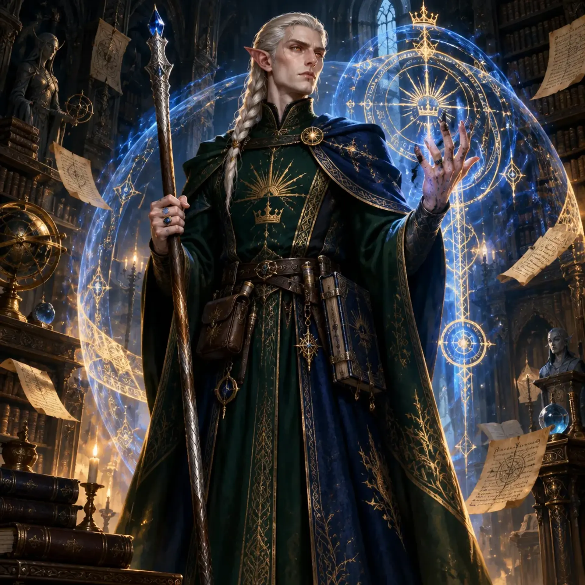Arioch - AI-generated fantasy Character