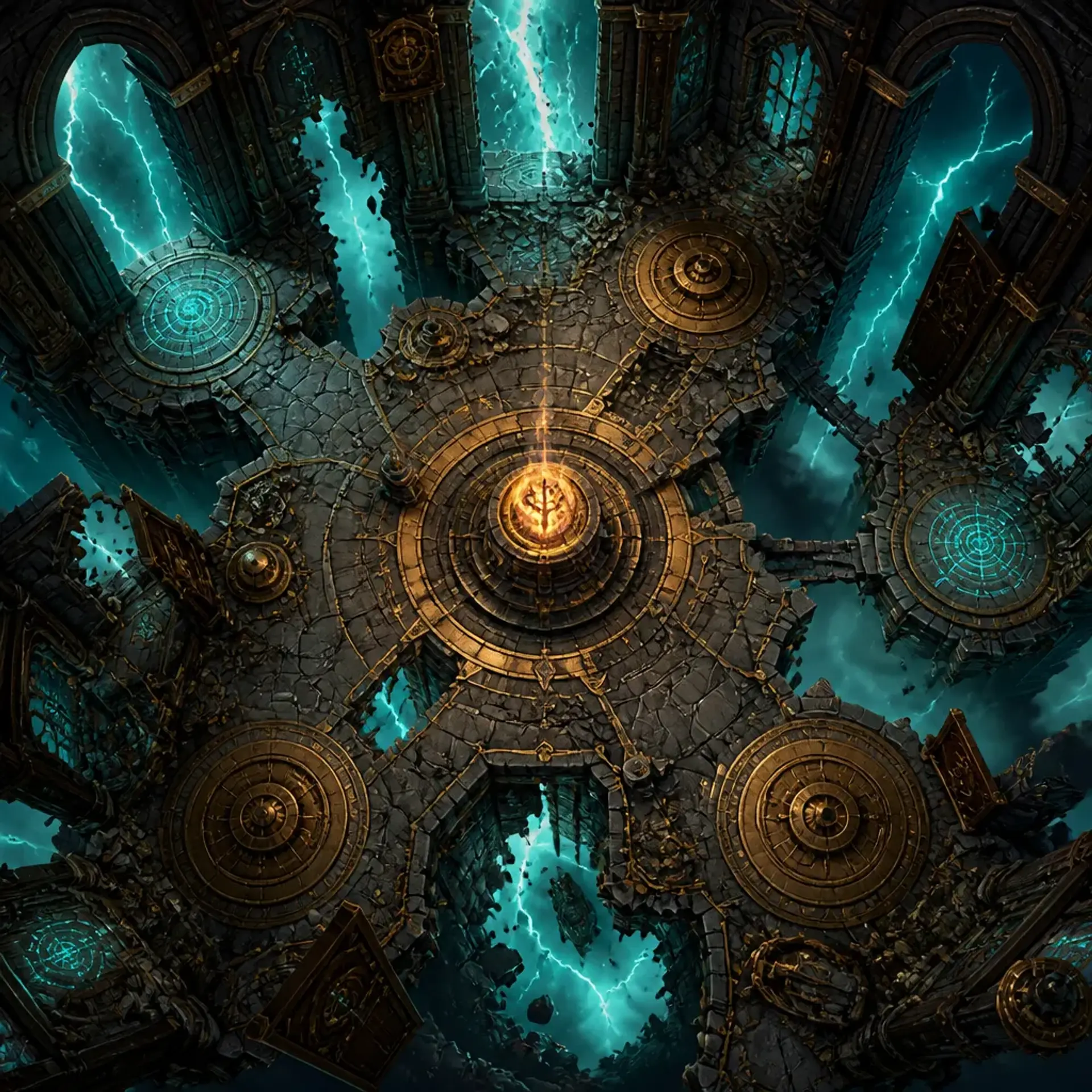 The Tower Above the Leyline - AI-generated fantasy Encounter