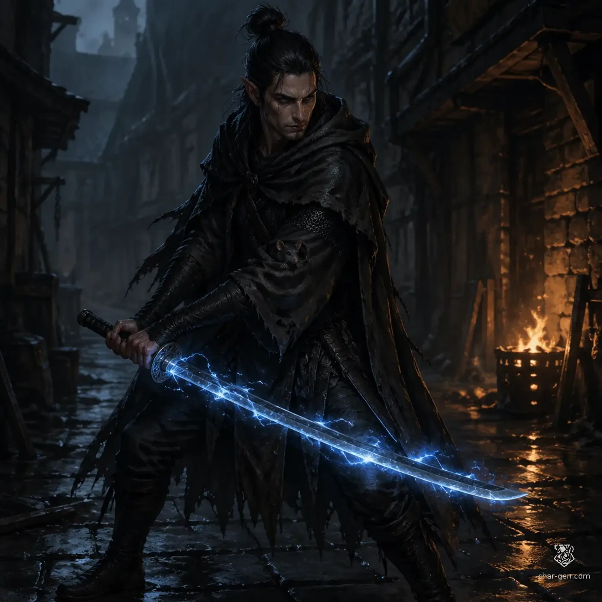 Bing-yu - AI-generated fantasy Character