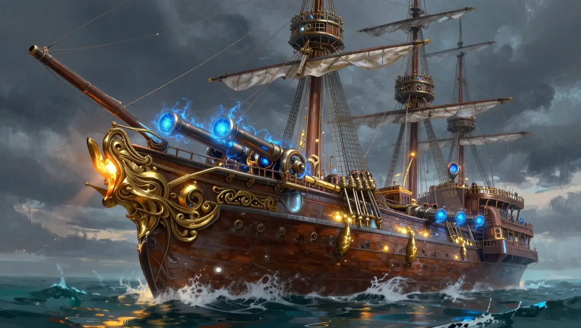 The Gilded Wave