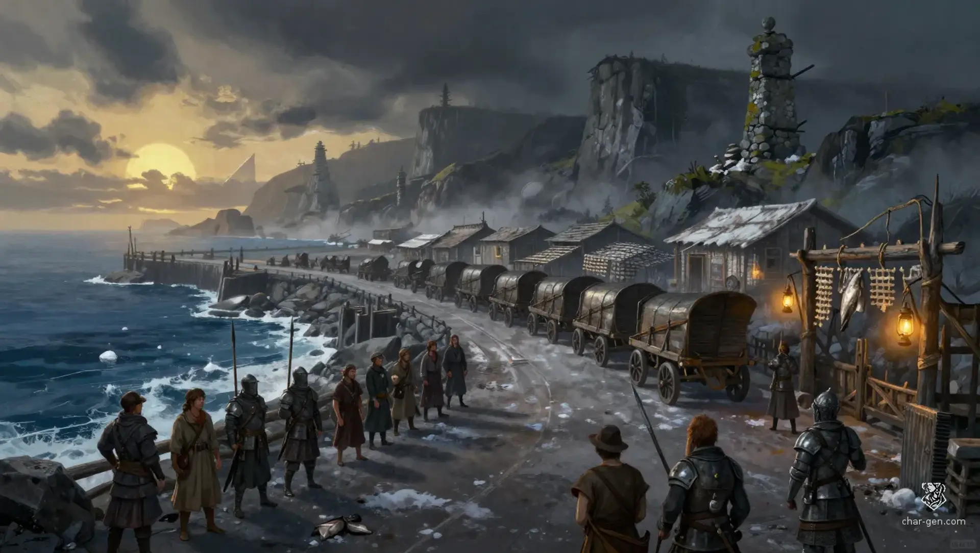 The Tribute Between Two Shores