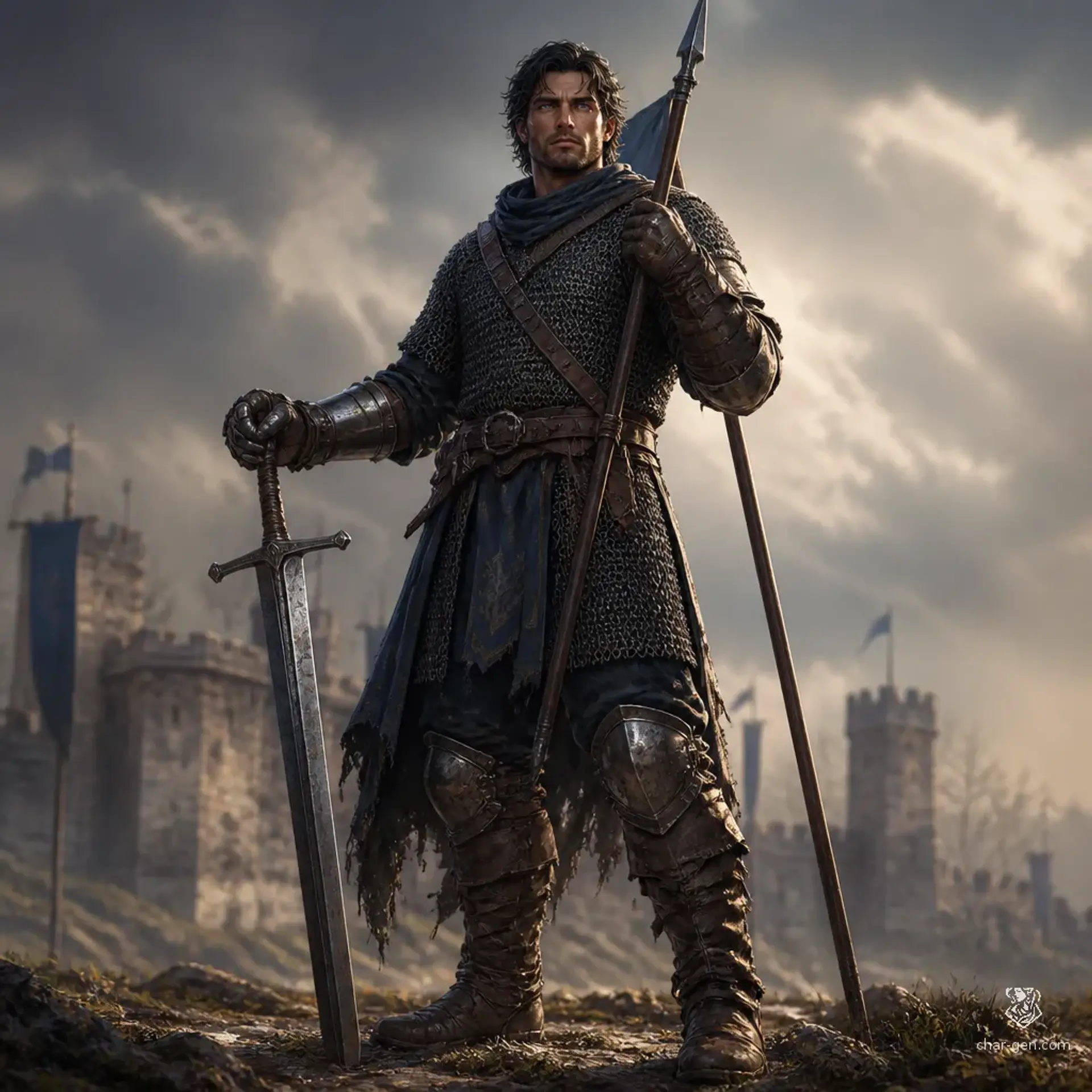 Leo - AI-generated fantasy Character